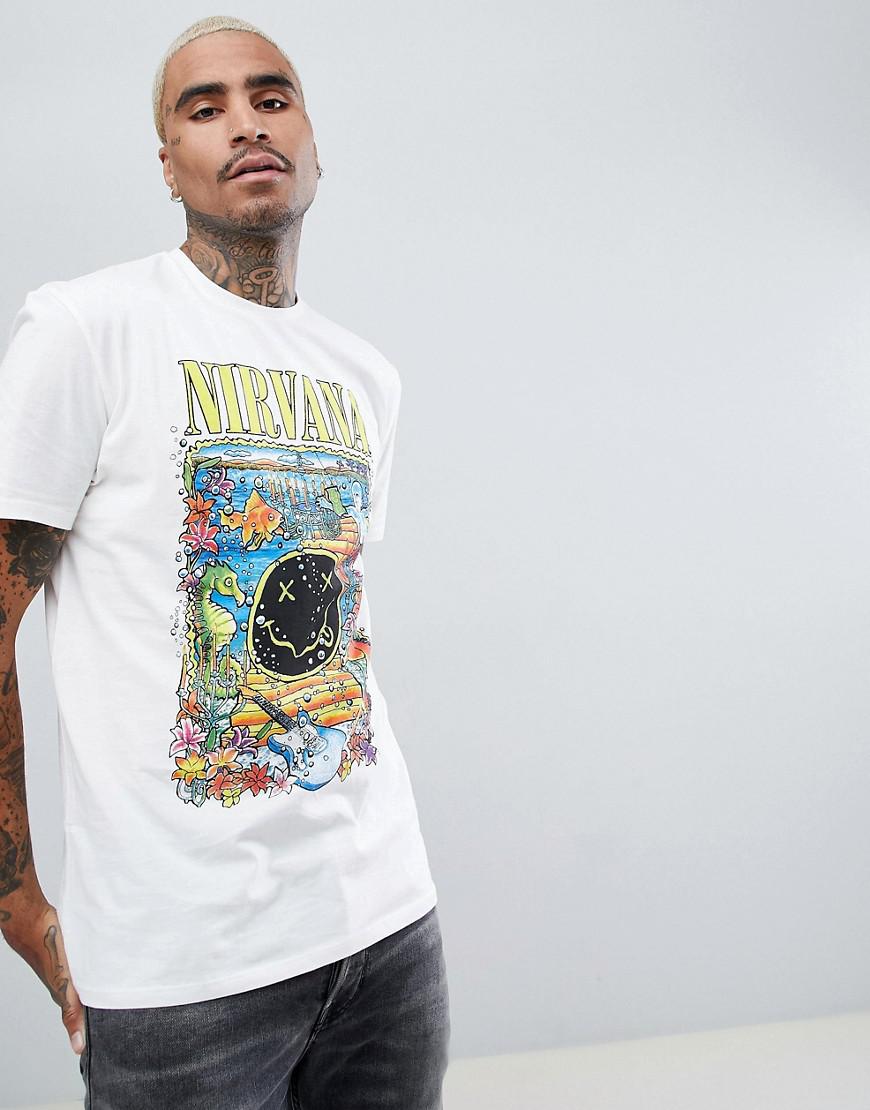 nirvana flower shirt