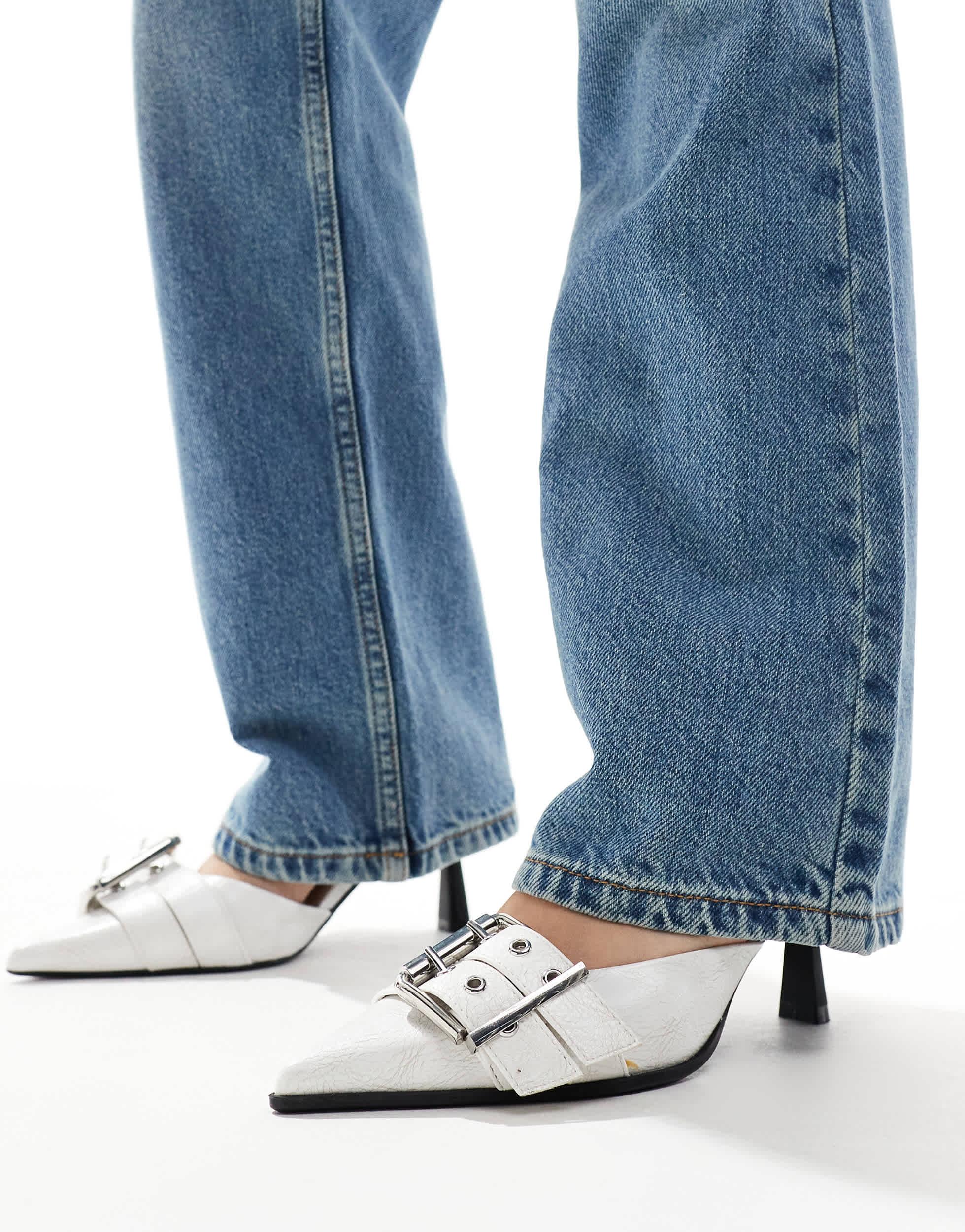 Bershka – absatz-pumps in Blau Lyst AT