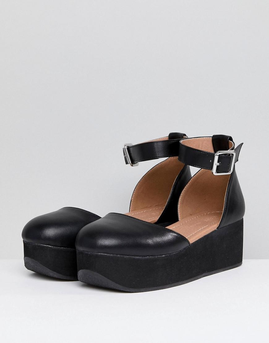 Womens flatform best sale shoes
