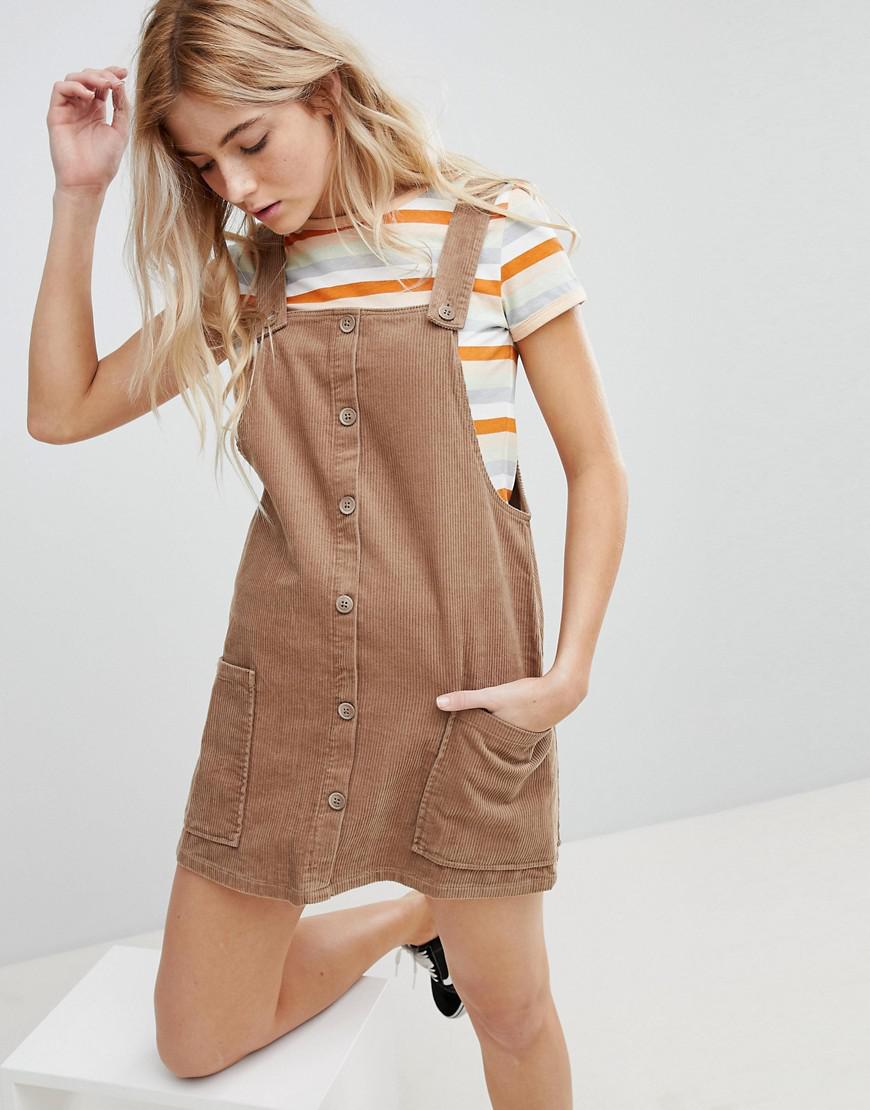 pull and bear pinafore dress