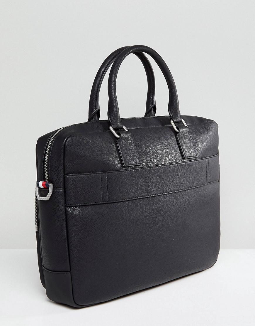 tommy hilfiger laptop bags leather