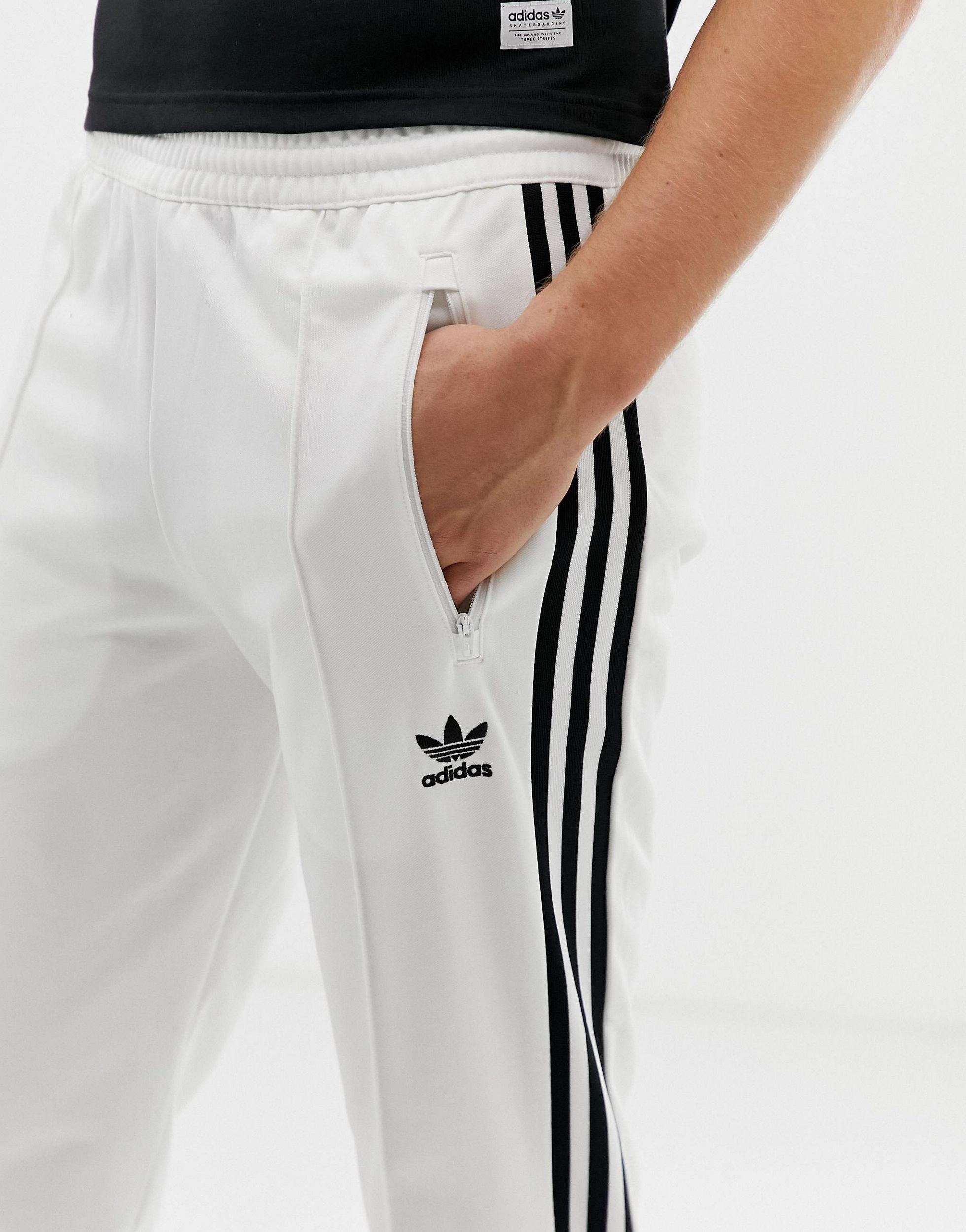 Beckenbauer - pantalon Coton adidas Originals pour homme en coloris Blanc |  Lyst