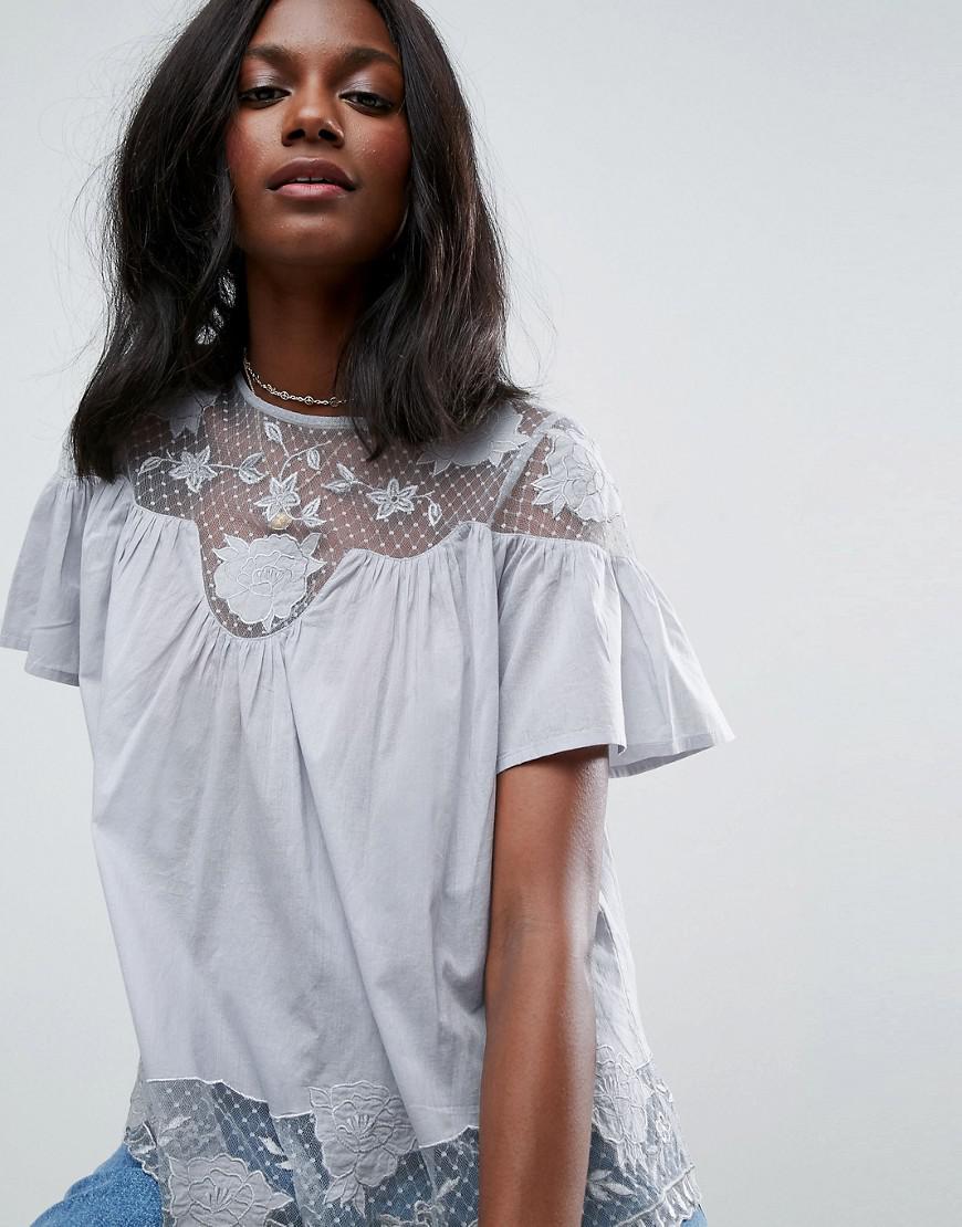 asos embroidered shirt