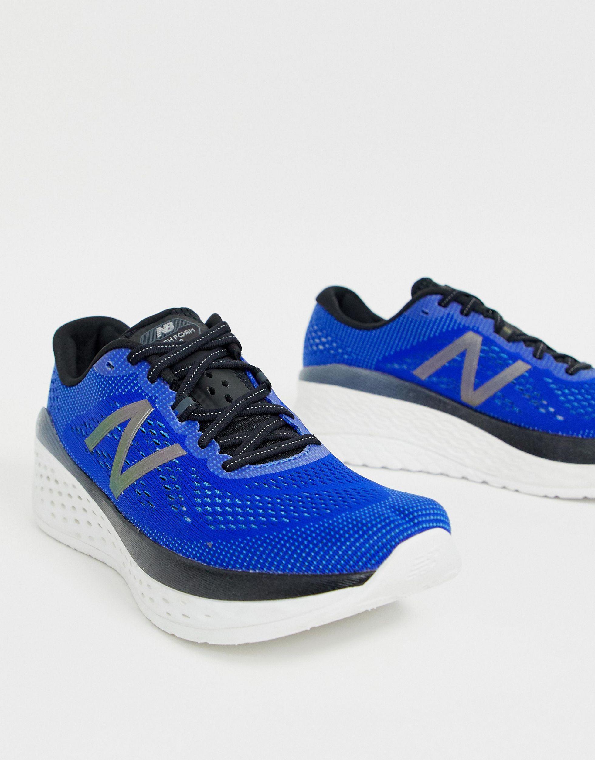 blue new balance trainers