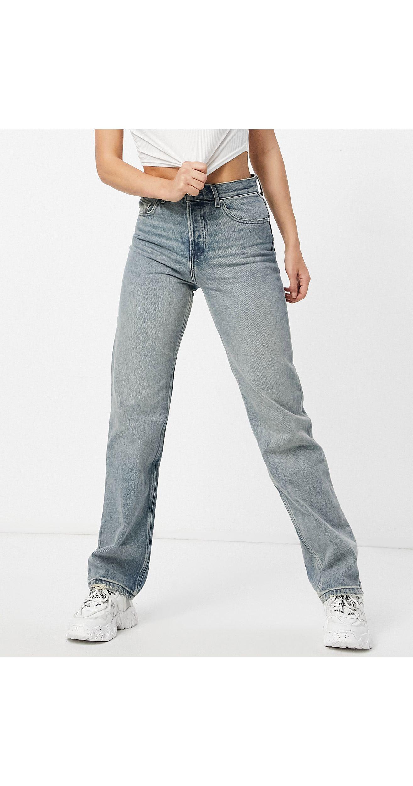 Asos Homme Vêtements Pantalons & Jeans Jeans Coupe droite moyen Jean droit style années 90 