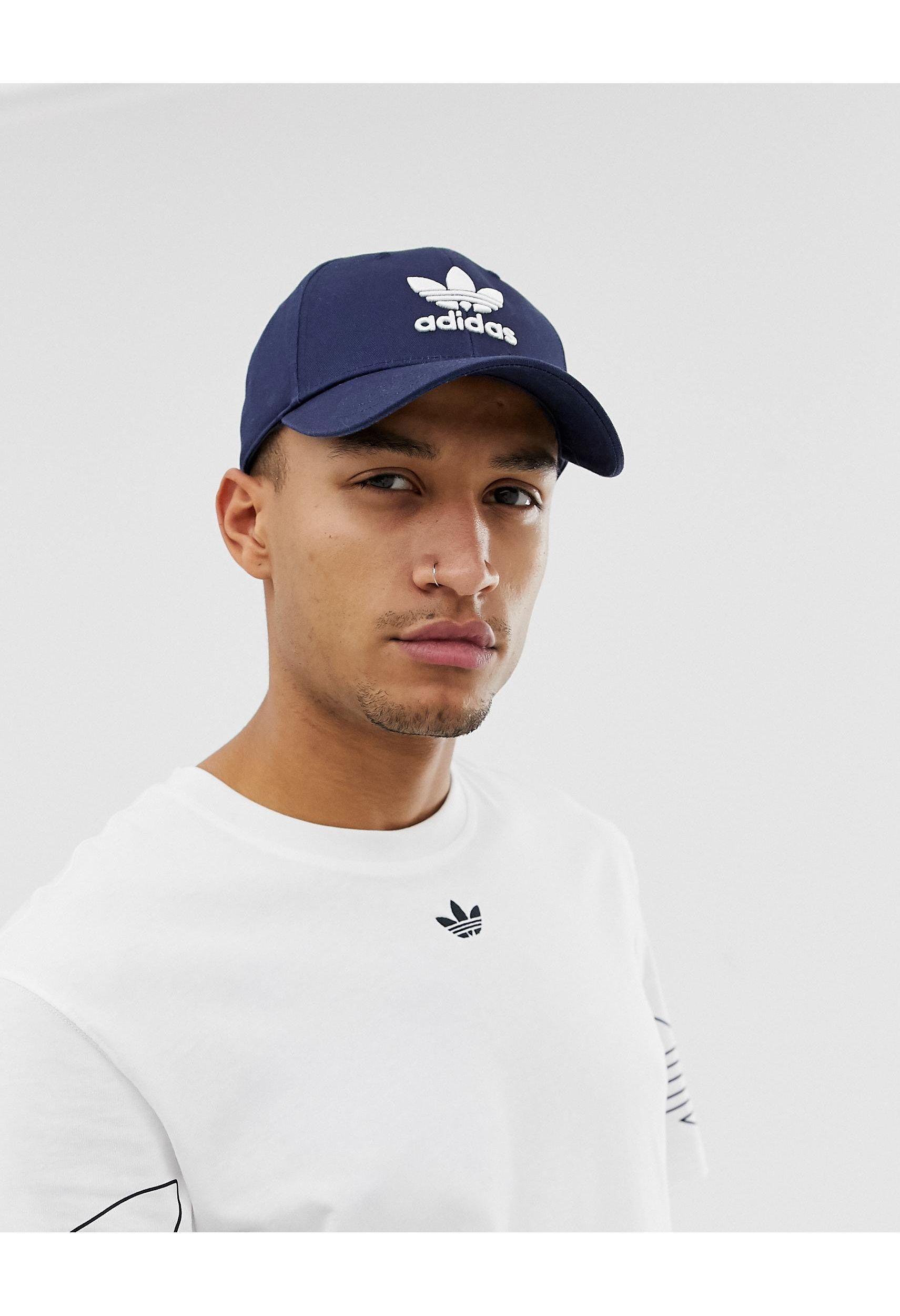 adidas Originals Snap-back Cap in Blue for Men Lyst