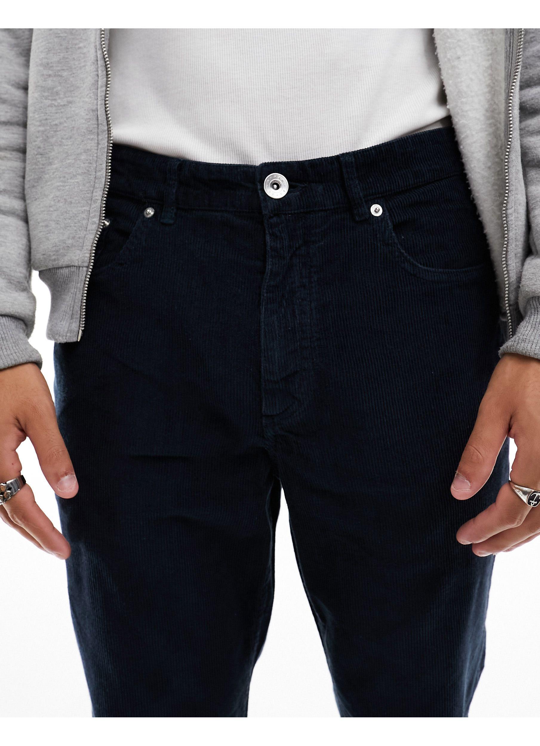 Corduroy Slim Trousers (Men's/Farah/30”), Men's Fashion, Bottoms, Jeans on  Carousell