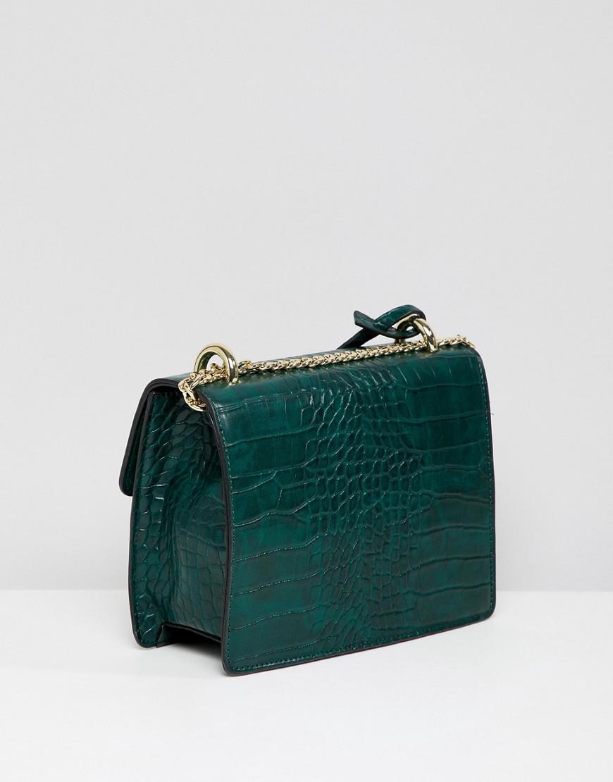 sac croco vert