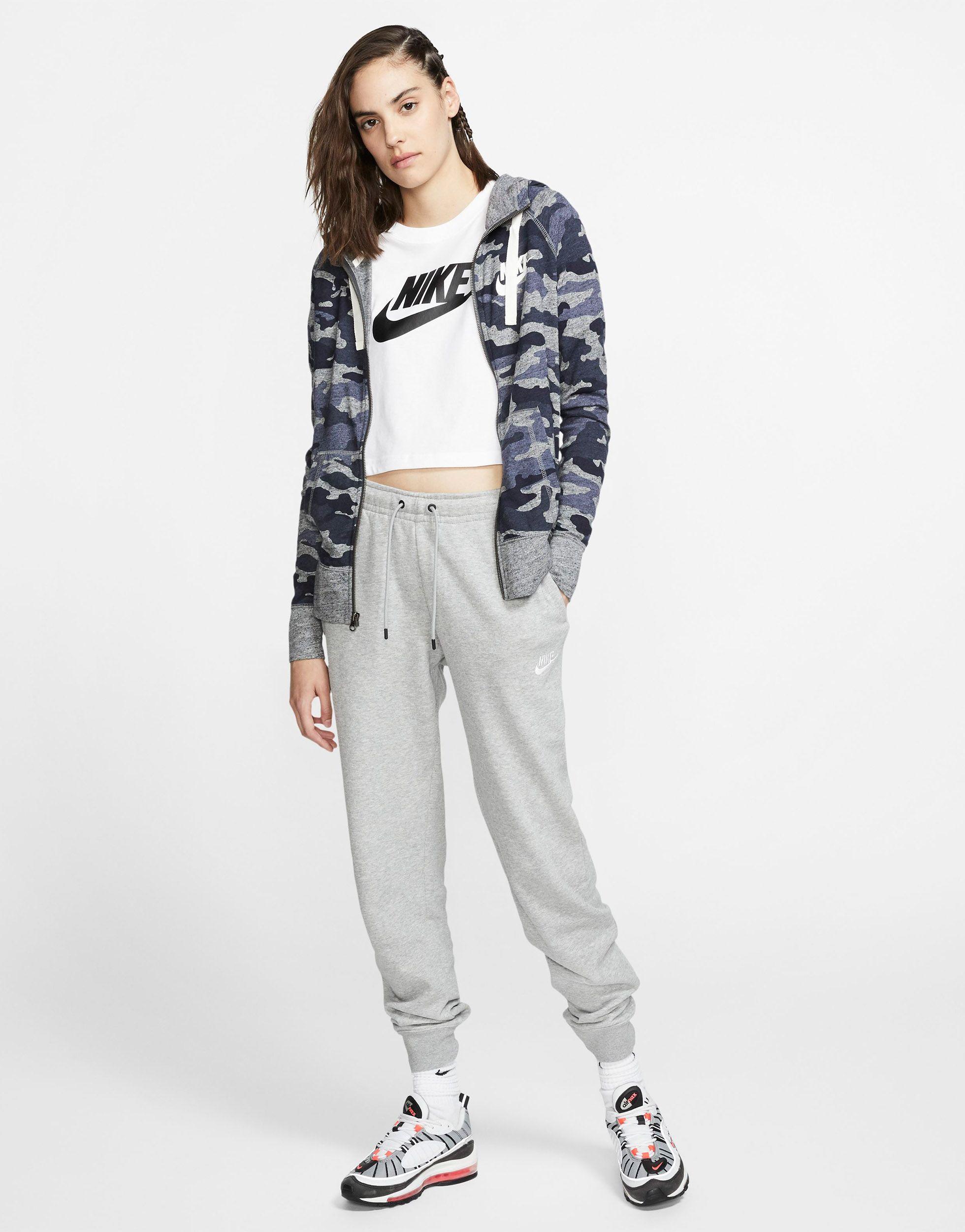nike gray essentials slim sweatpants