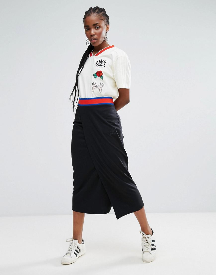 adidas maxi skirt
