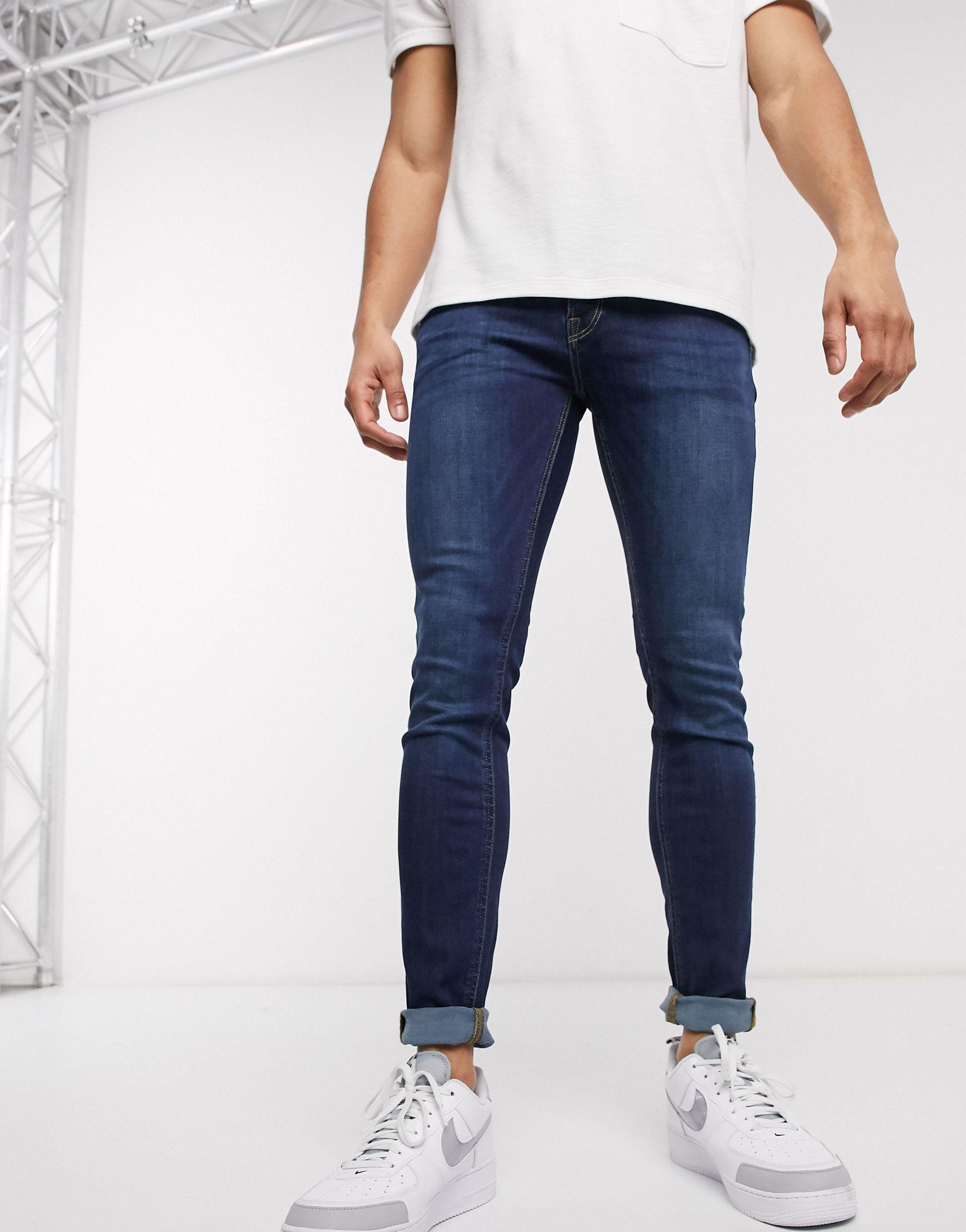 Jack \u0026 Jones Denim Intelligence Liam Skinny Fit Jeans in Black (Blue) for  Men - Save 35% | Lyst