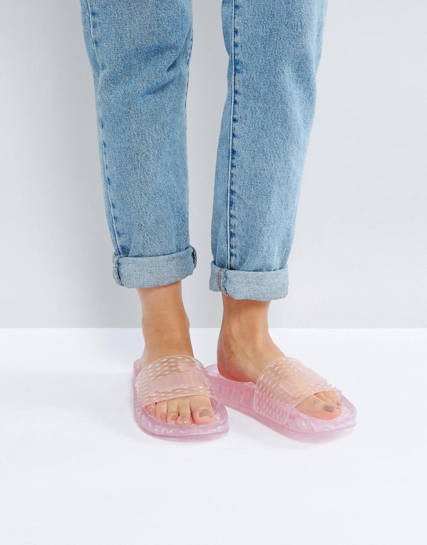 clear fenty jelly slides