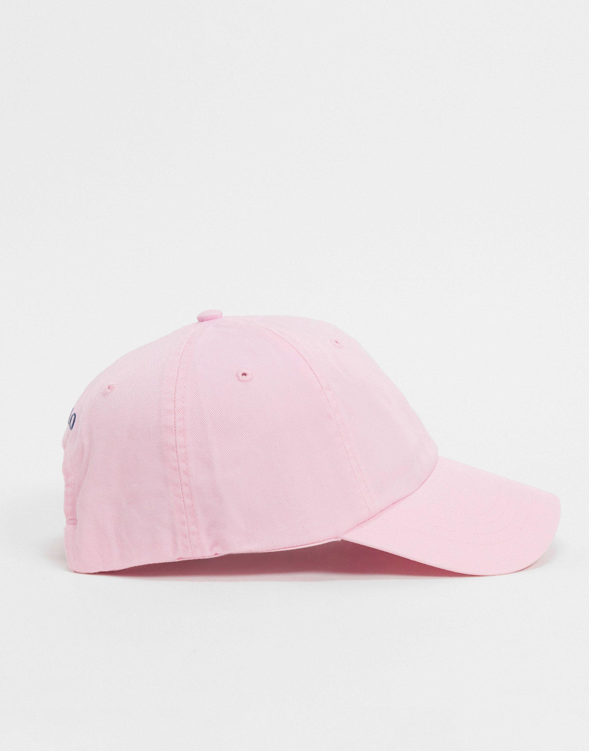 Polo Ralph Lauren Cap in Pink for Men | Lyst