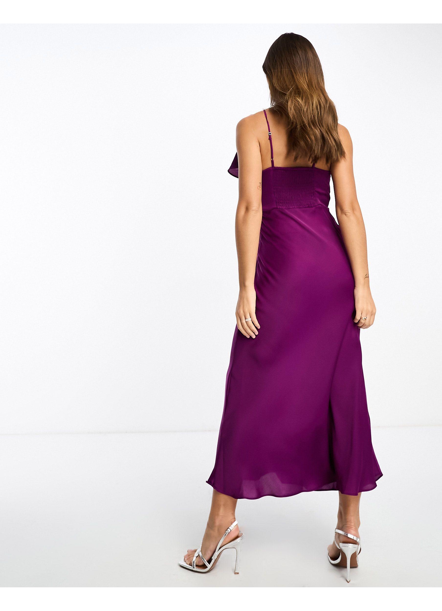 Boda Vestidos Violeta By Mango Midi Vestido Lila Invitada Boda