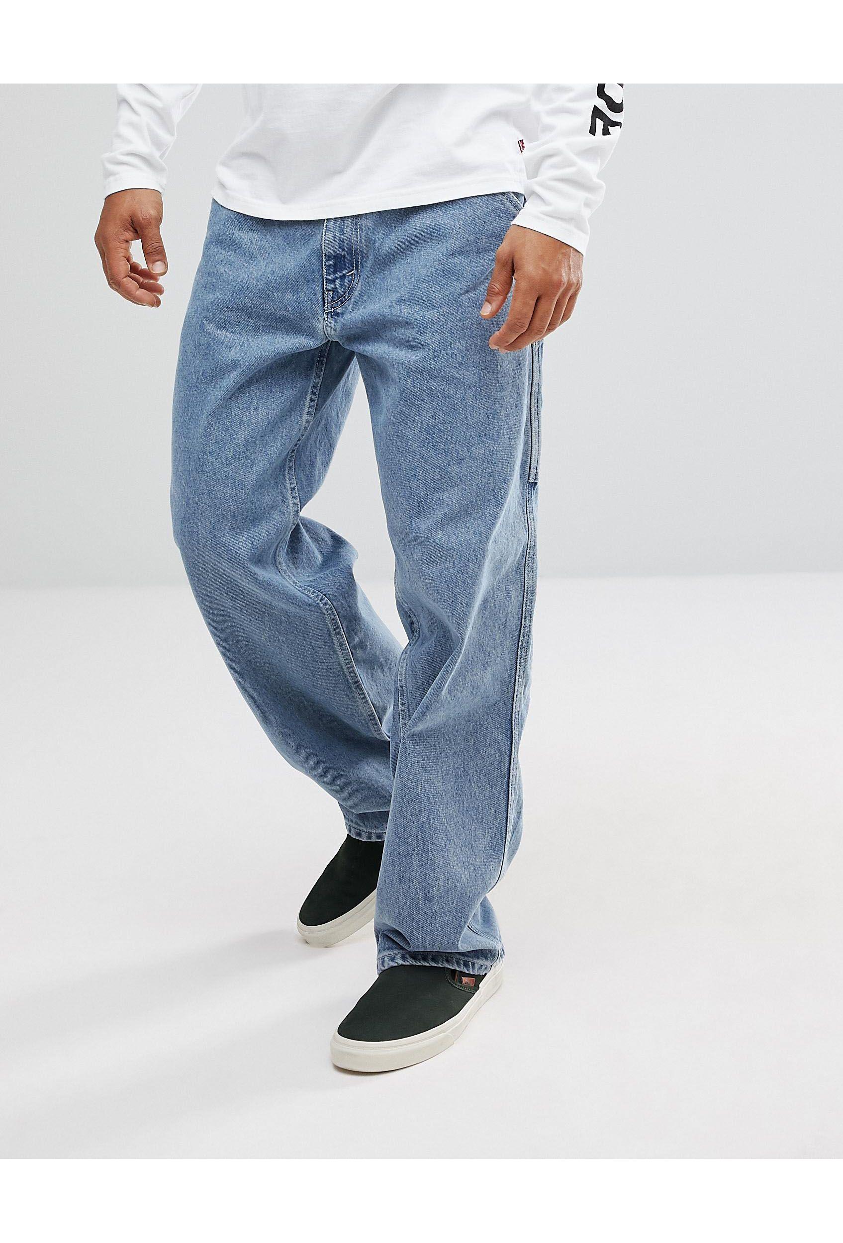 Levi's Denim Levi's Silvertab Carpenter Jeans Midwash in Blue for Men - Lyst
