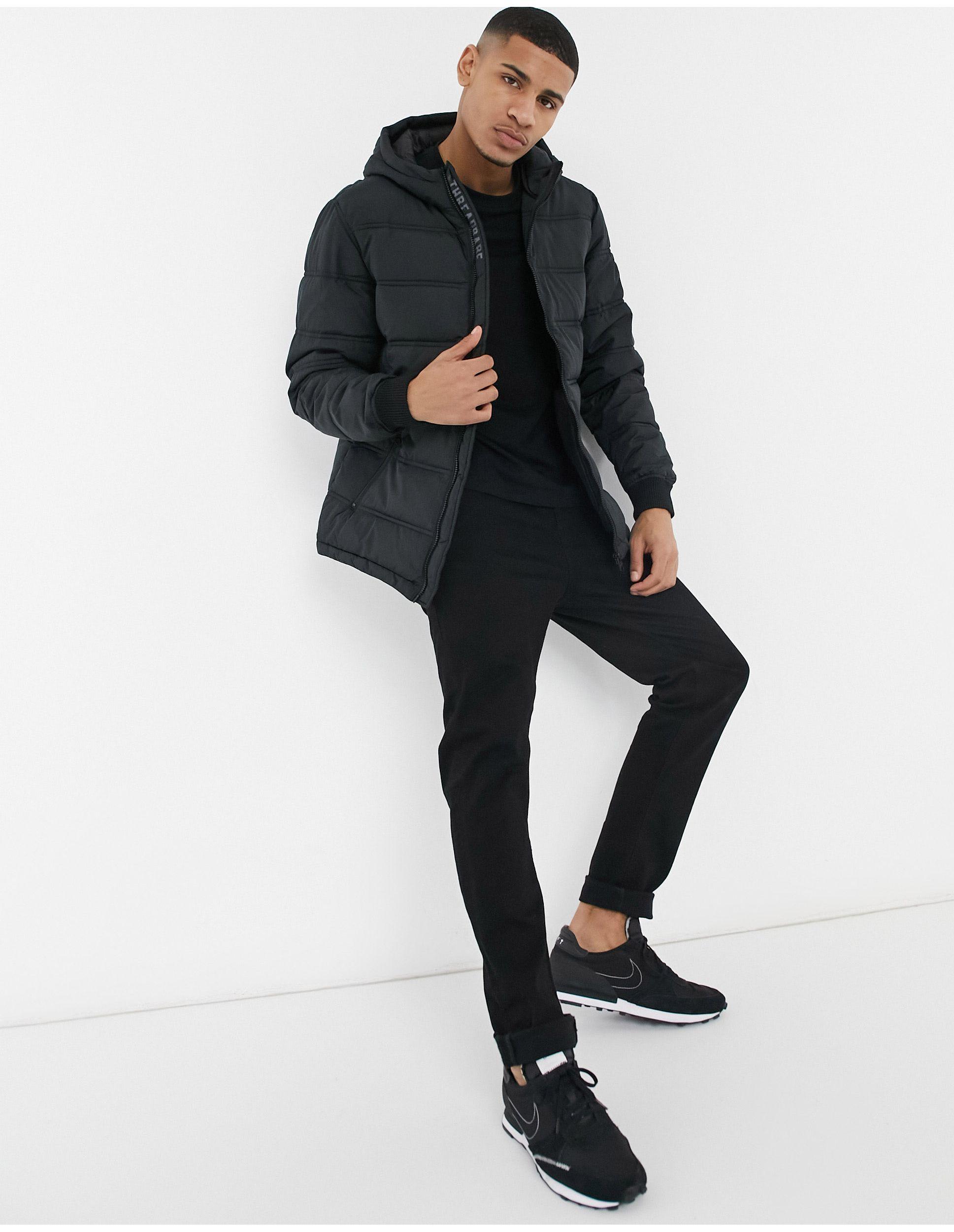 Threadbare Beechwood Padded Jacket in 