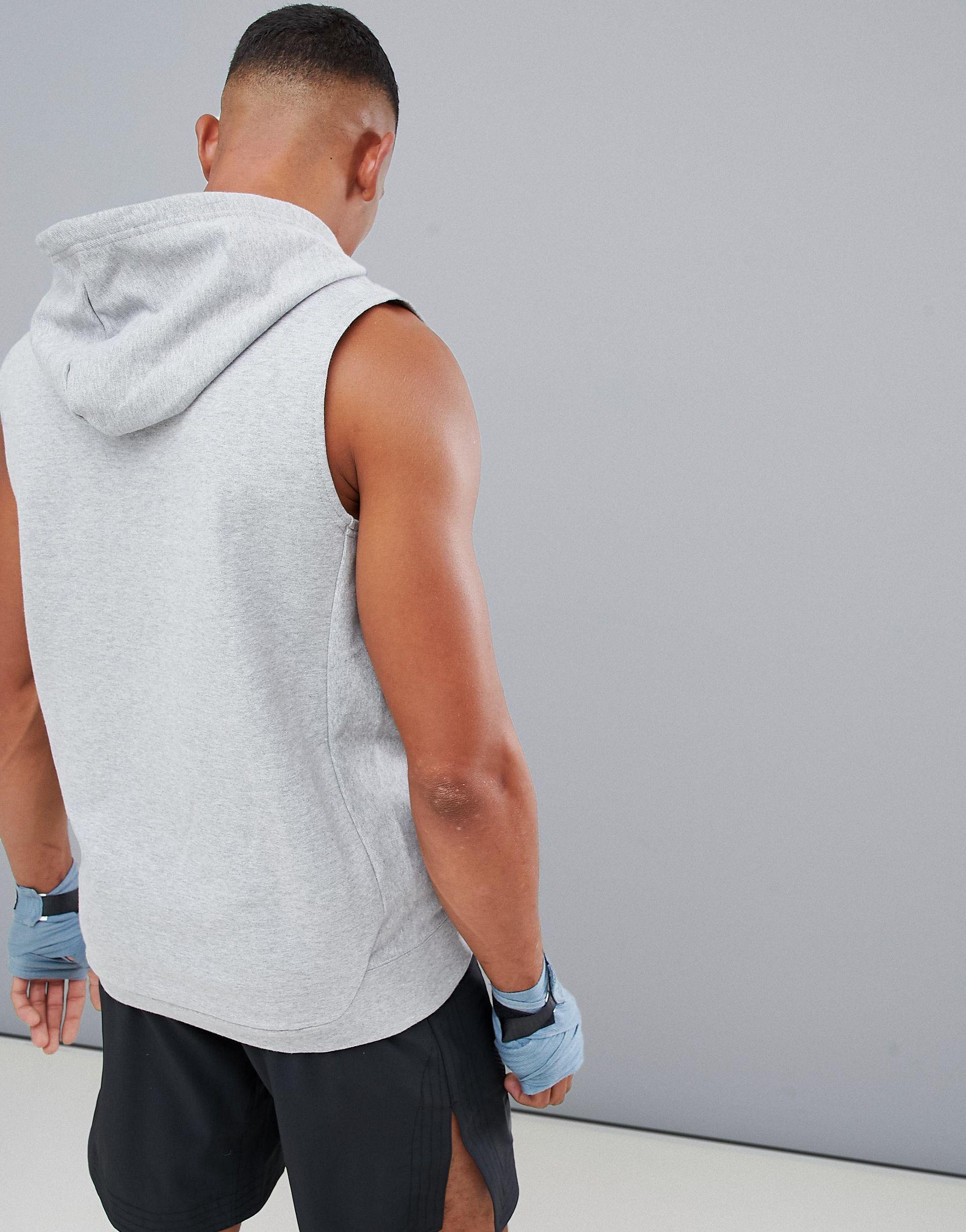 combat legacy sleeveless hoodie