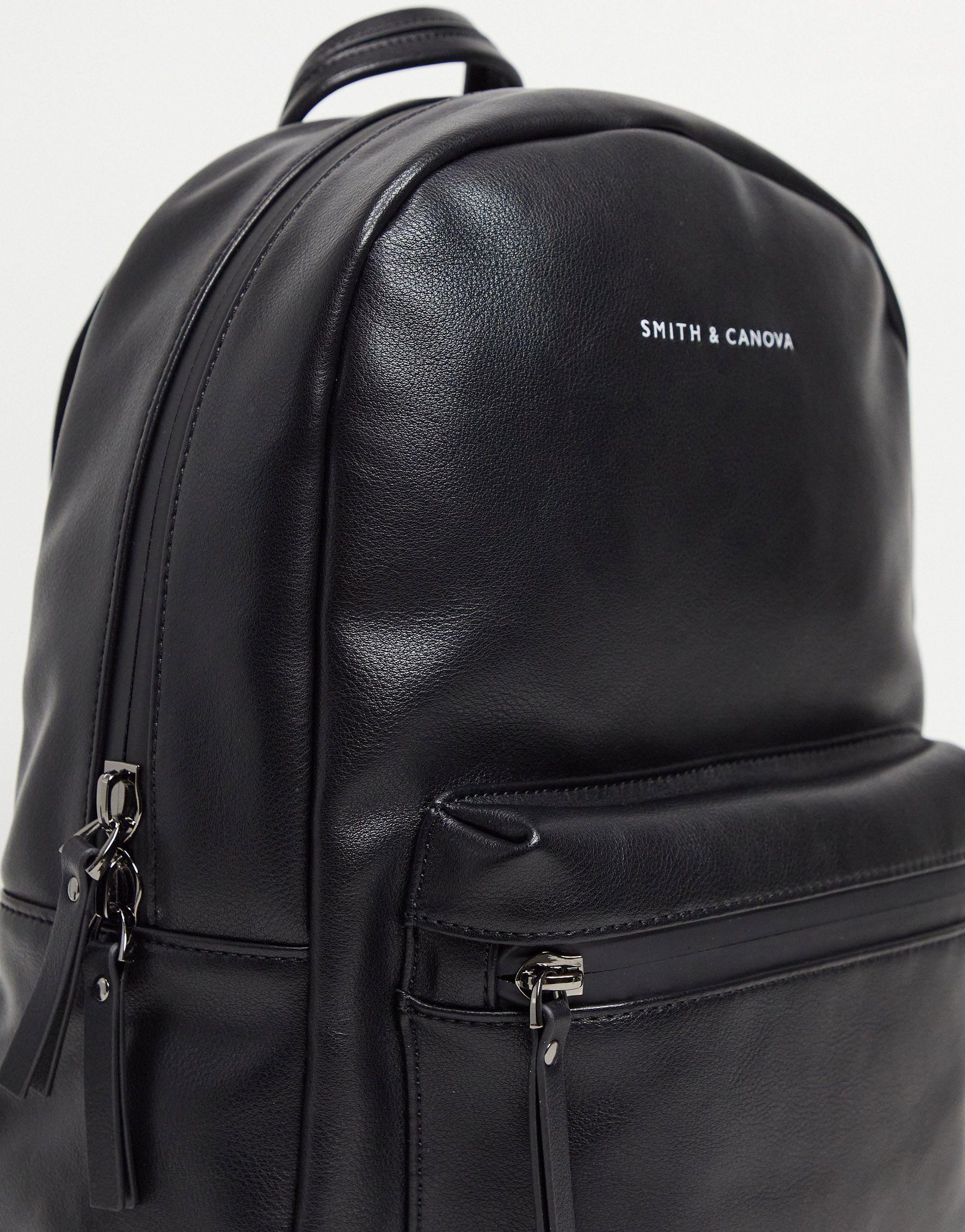 smith & canova leather backpack