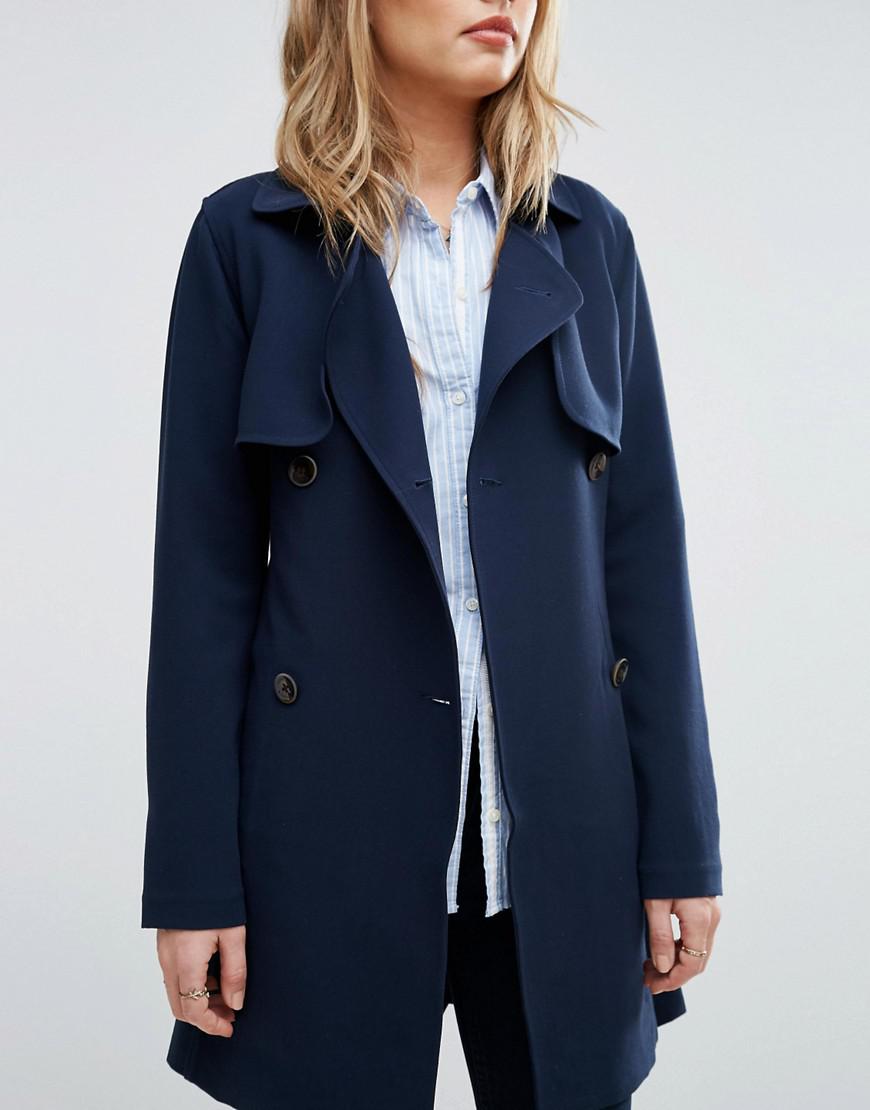 abercrombie drapey trench coat