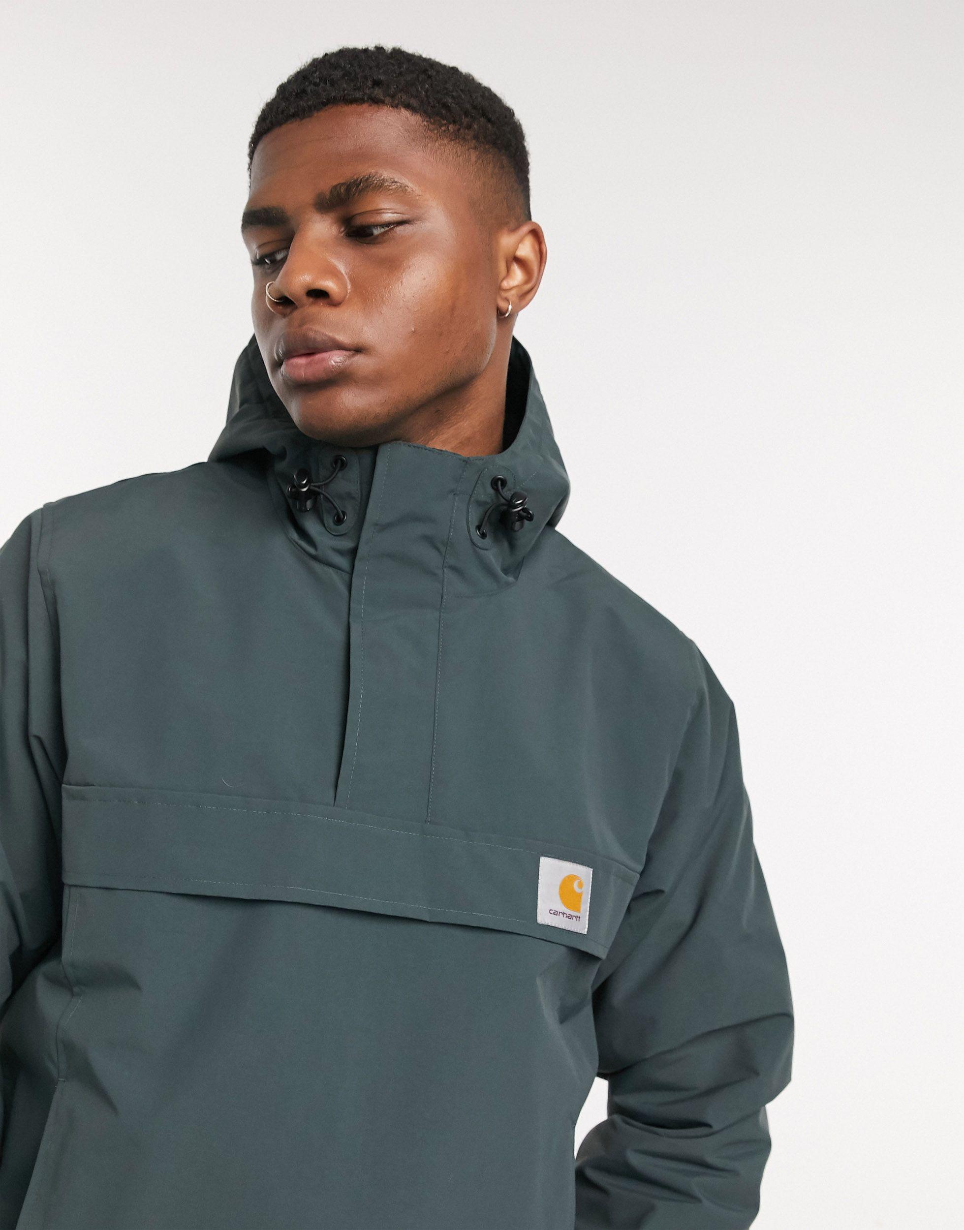 carhartt black nimbus pullover jacket