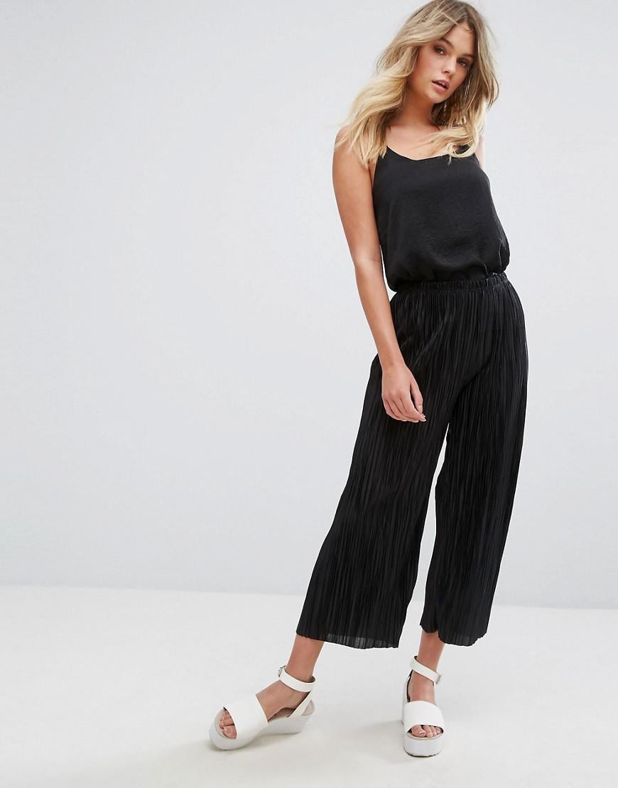 plisse culottes