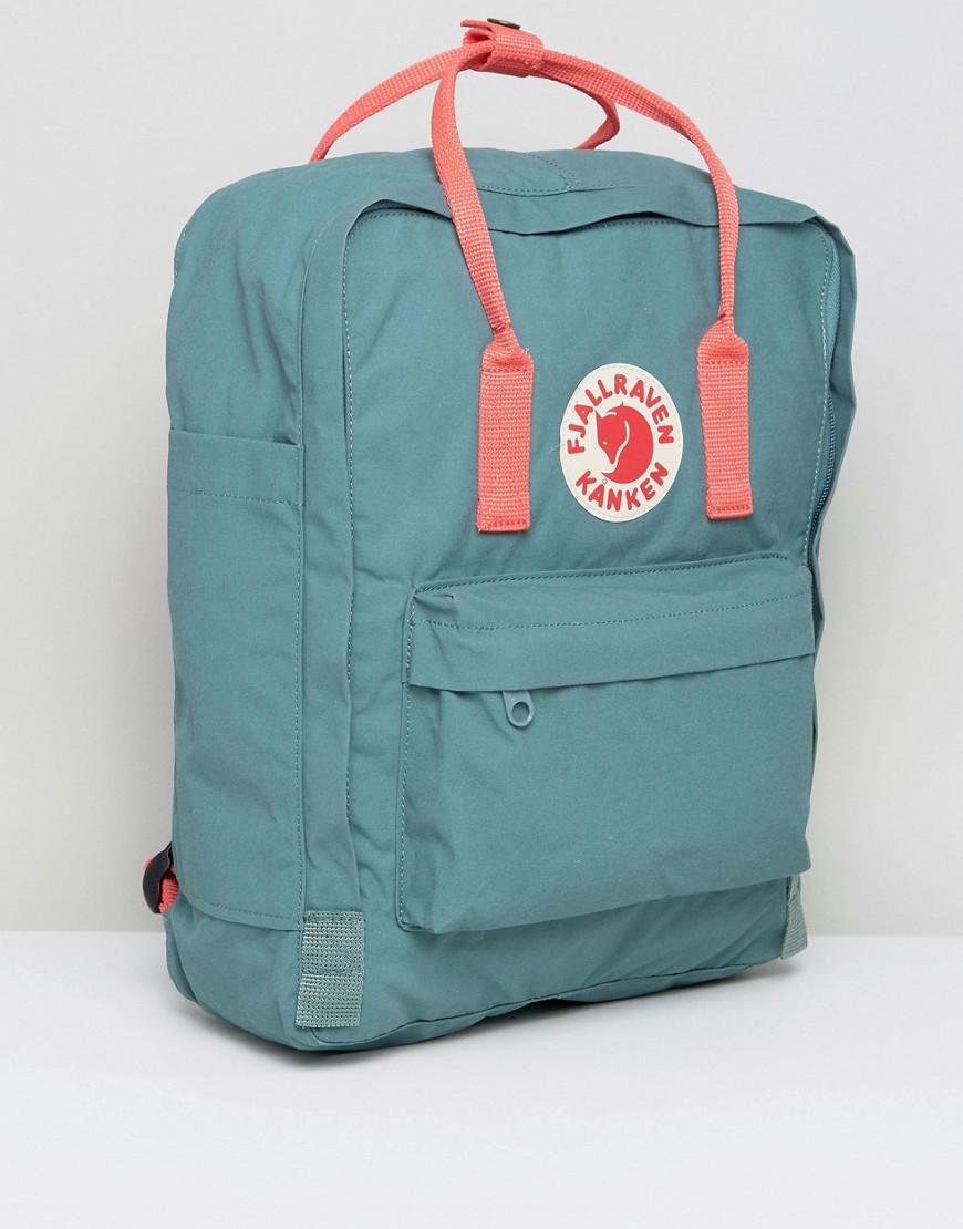 Kanken In Green With Pink | Lyst