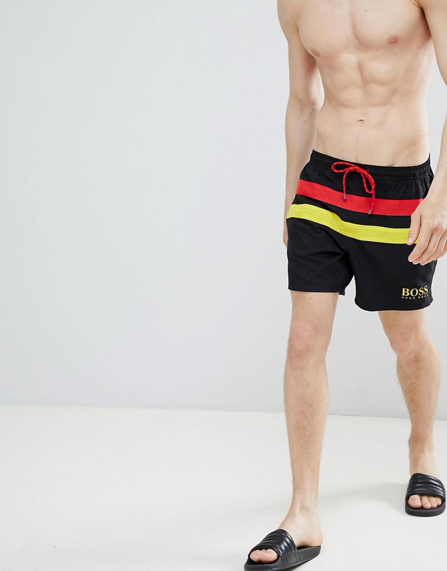 boss black shorts