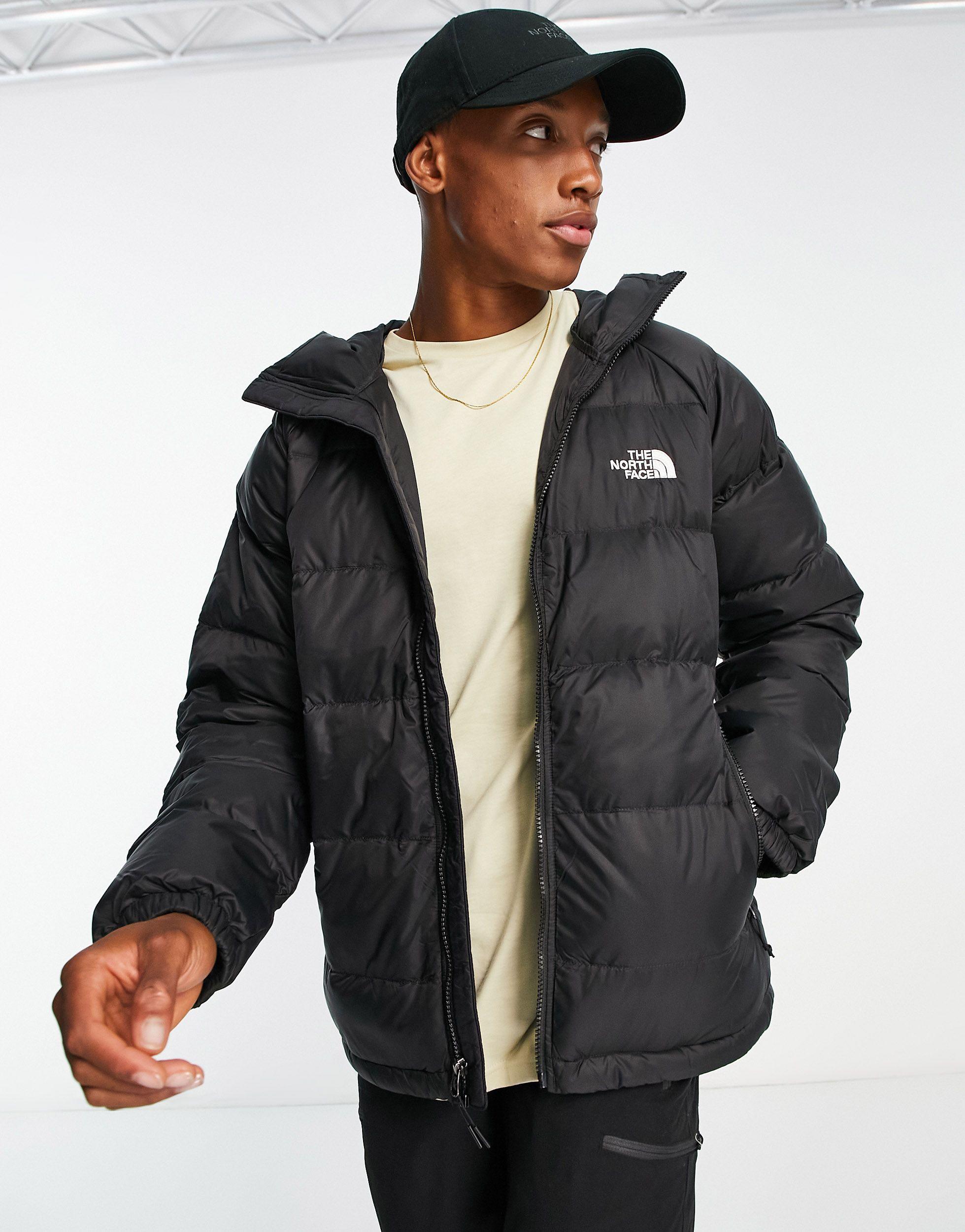 The North Face Hydrenalite Hooded Down Puffer Jacket in Black for Men | Lyst