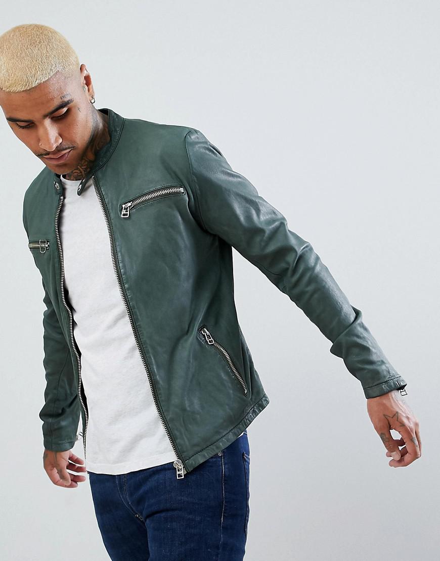 dark green jacket for men
