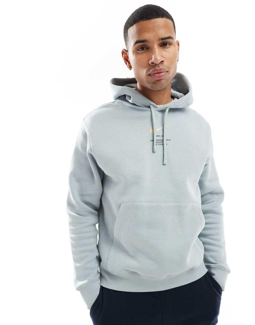 Club Fleece Nike Backprint Hoodie Nike Club Back Print Graphic