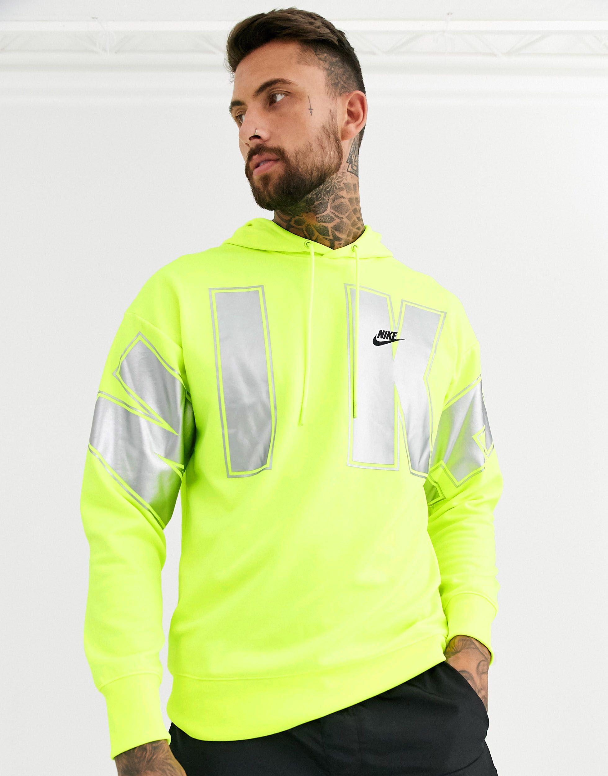 Nike Overbranded Hoodie in Green for Men | Lyst UK