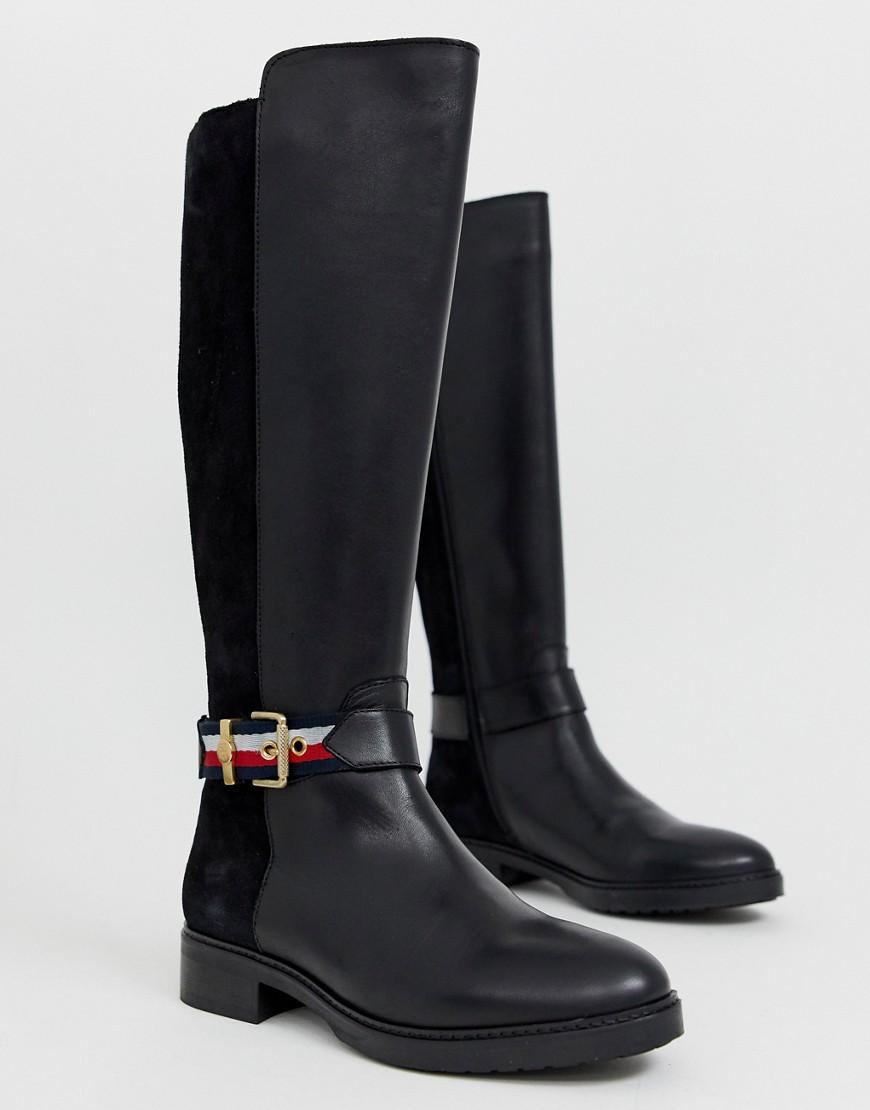 tommy hilfiger knee boots