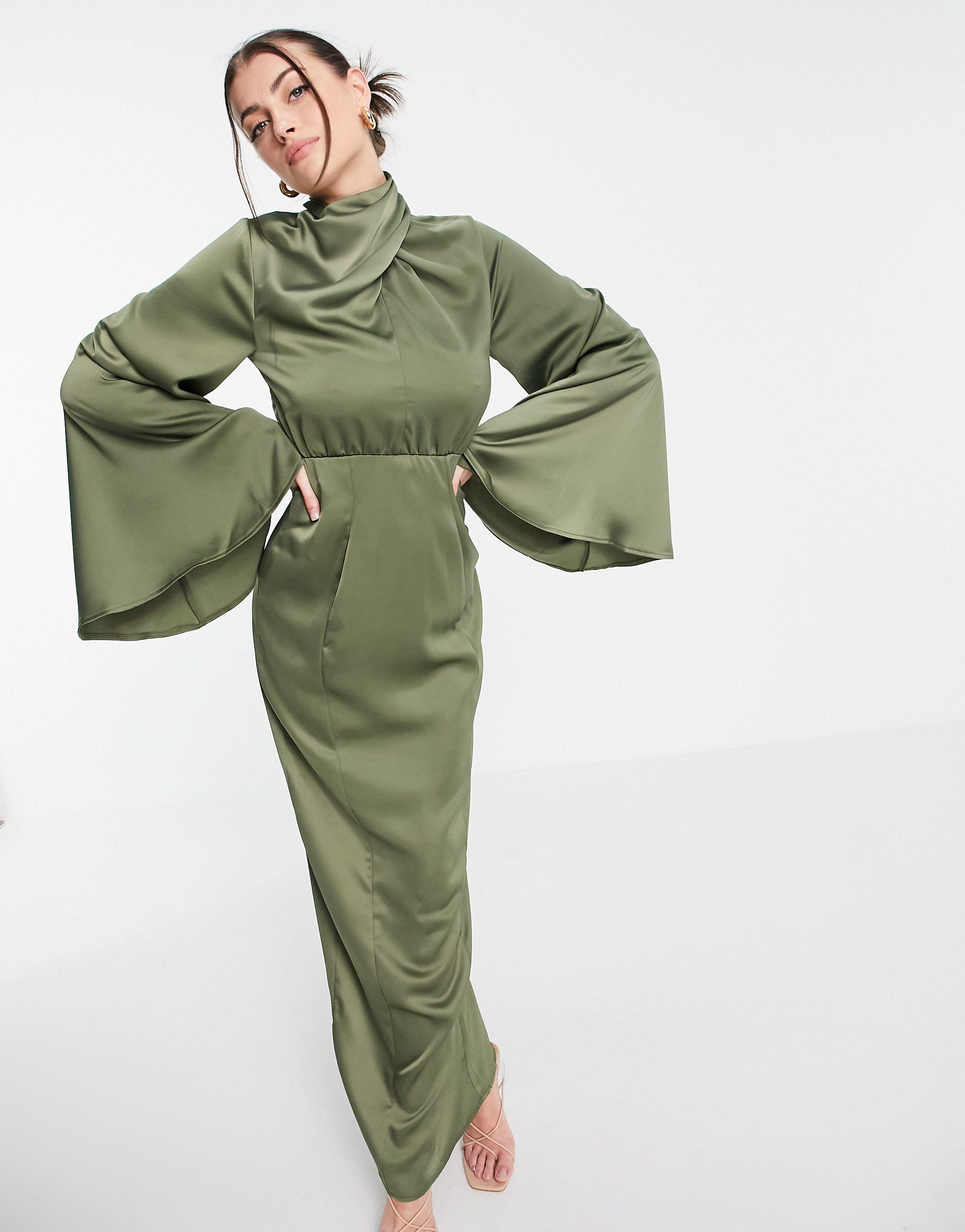 satin dress asos women dresses