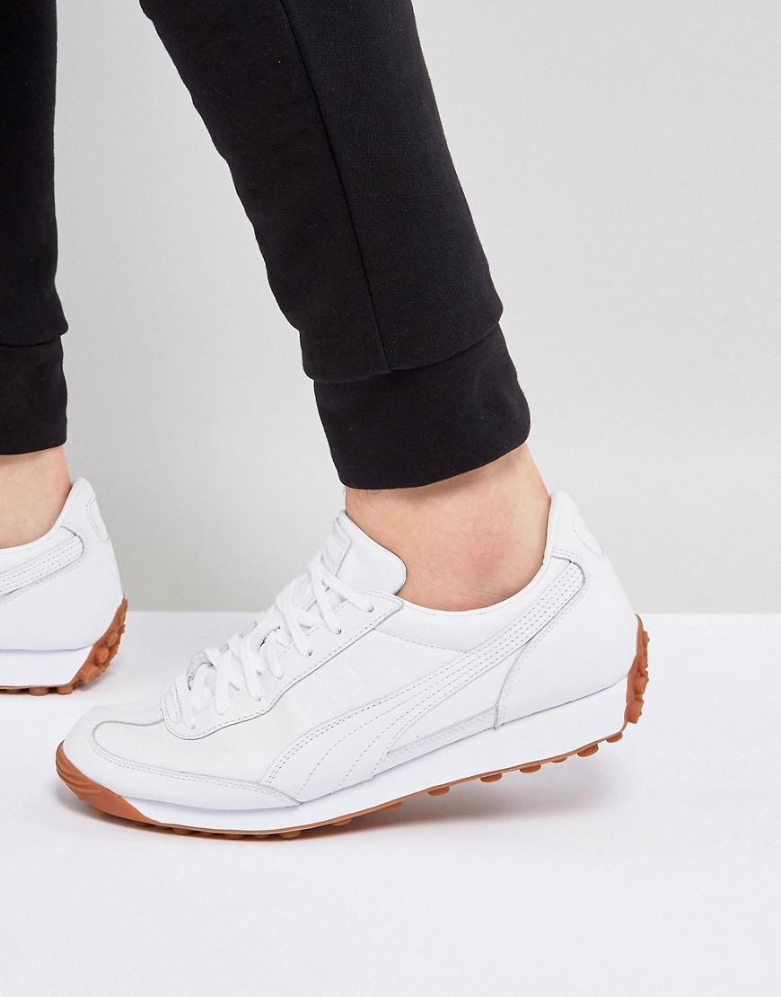 puma easy rider white