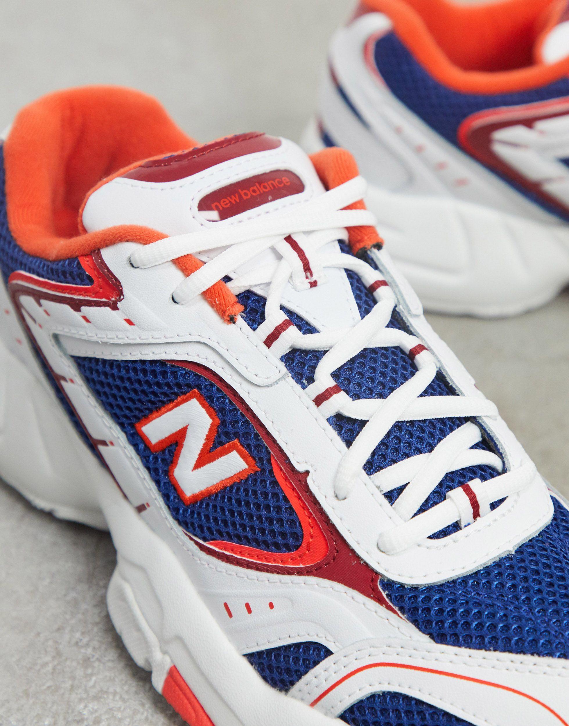 452 - Sneakers blu navy e biancheNew Balance in Gomma da Uomo colore Bianco  | Lyst