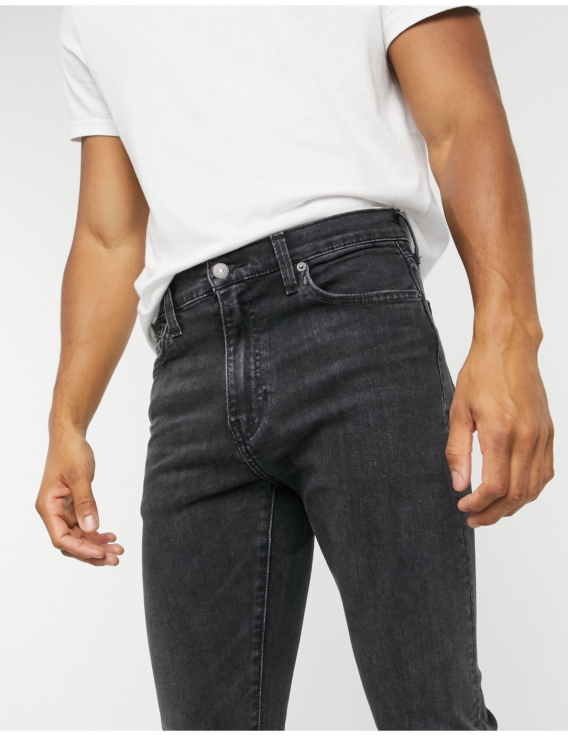 Levi's Denim 510 Skinny Fit Jeans in Black for Men | Lyst