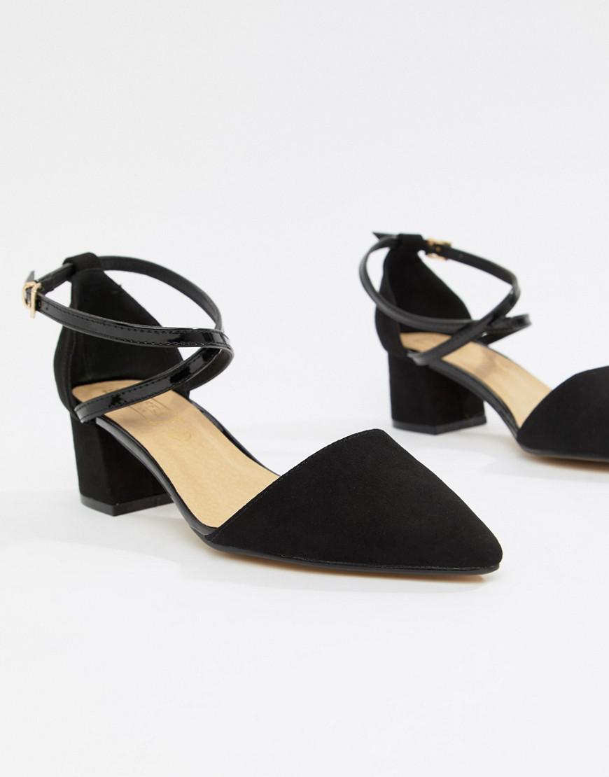 truffle collection pointed mid heels