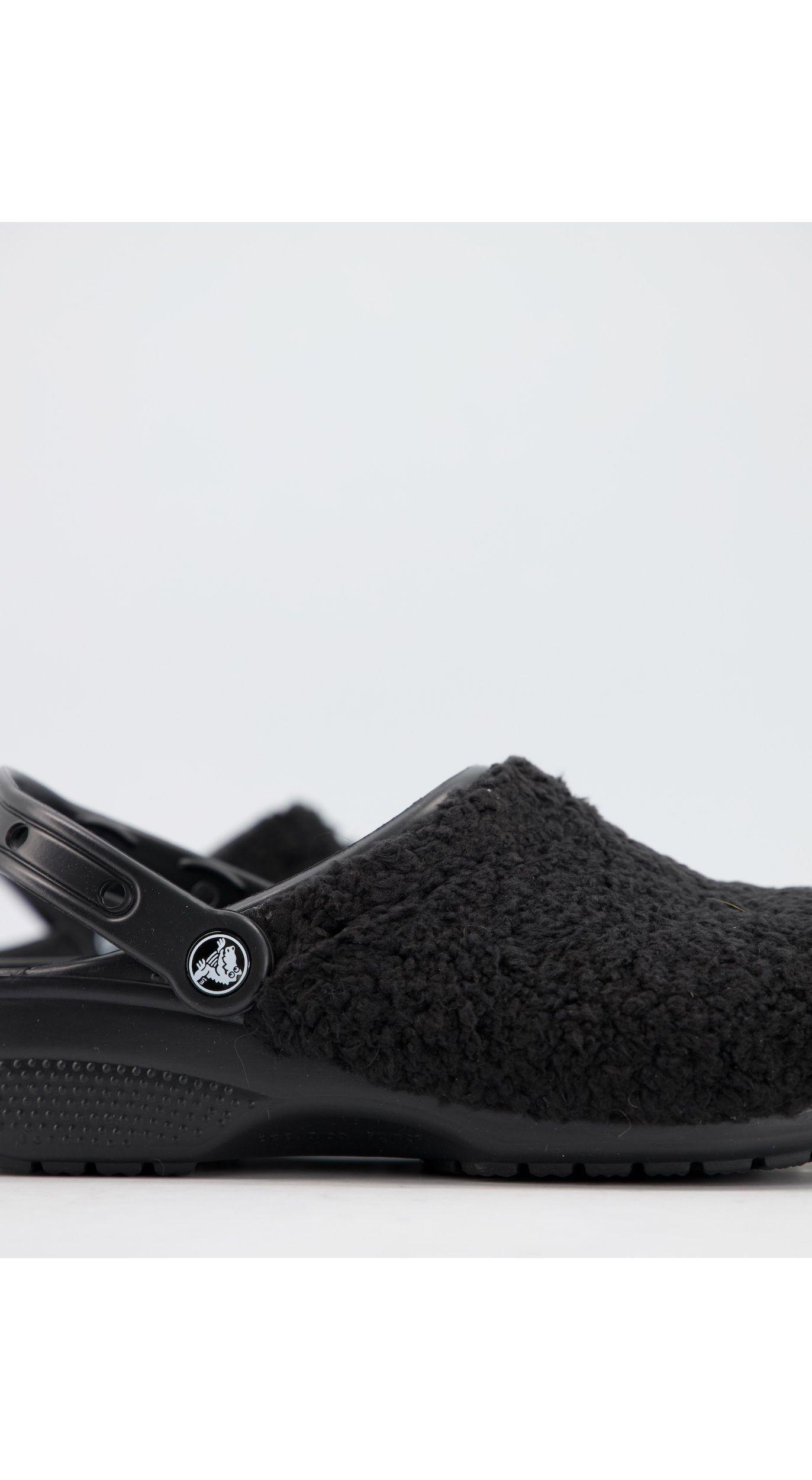 Crocs™ Originals Furry Clogs in Black for Men | Lyst