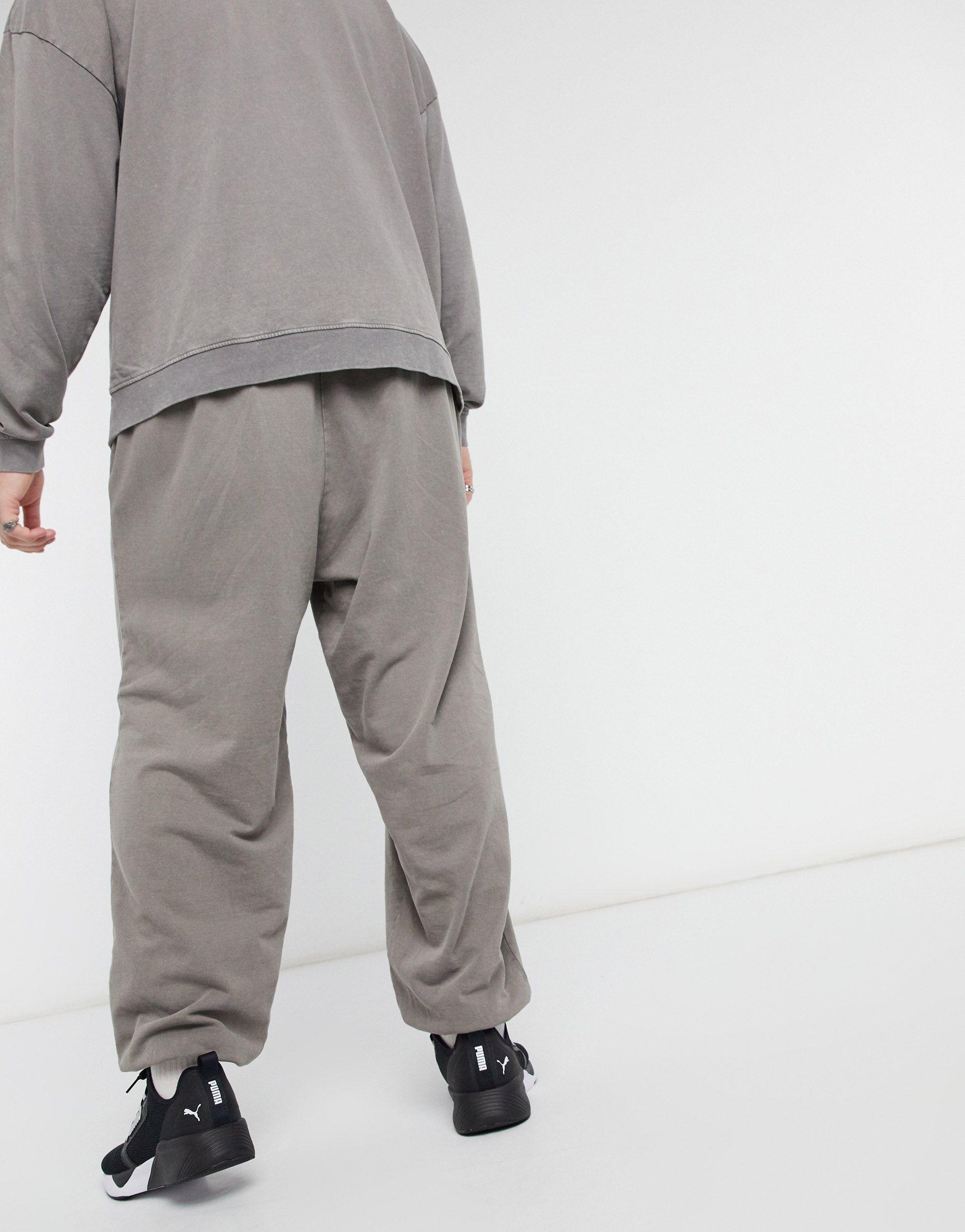 PUMA Plus Oversized Trackies in Gray for Men - Lyst