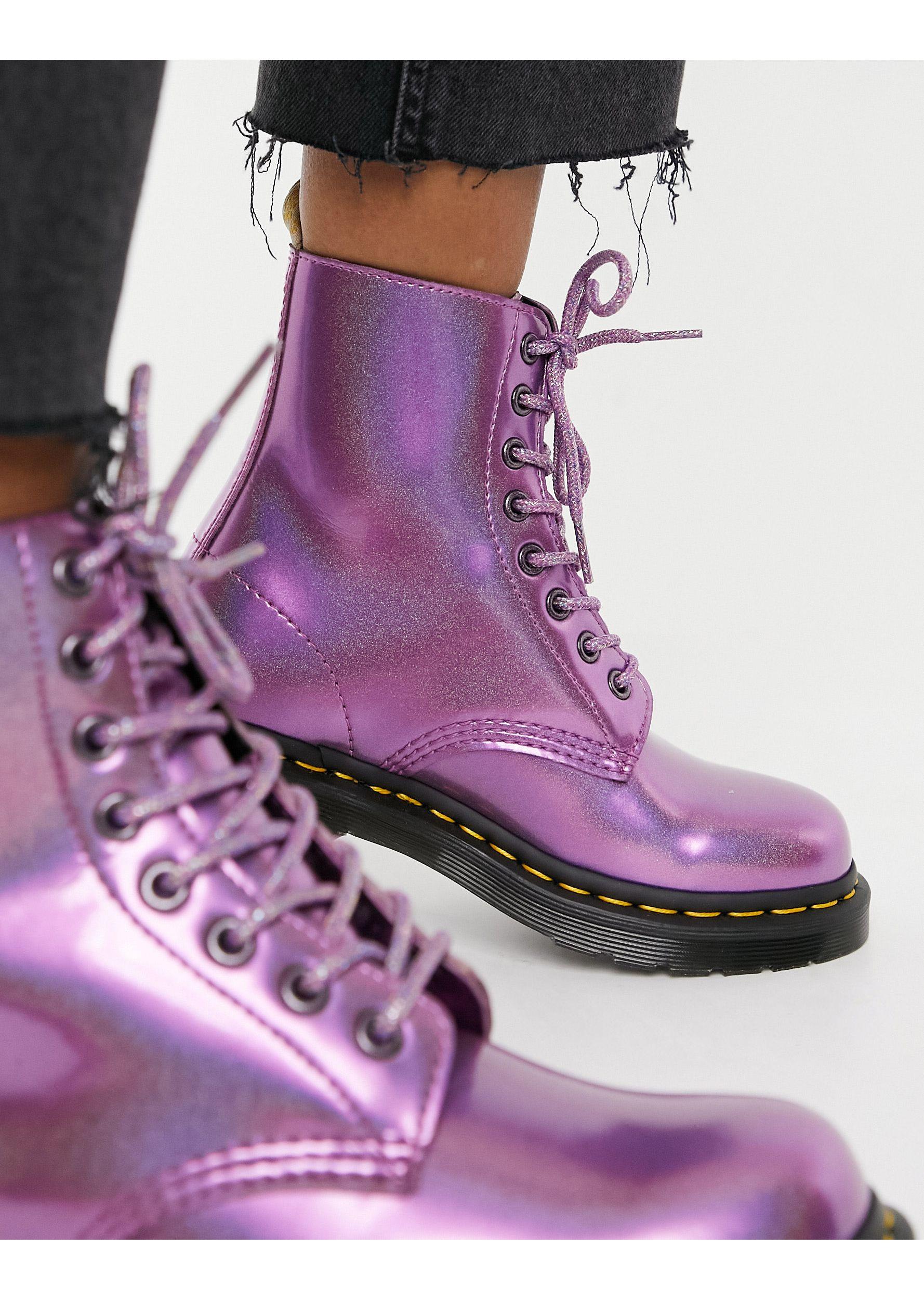 Botines clásicos vegan 1460 Dr. Martens de color Rosa | Lyst