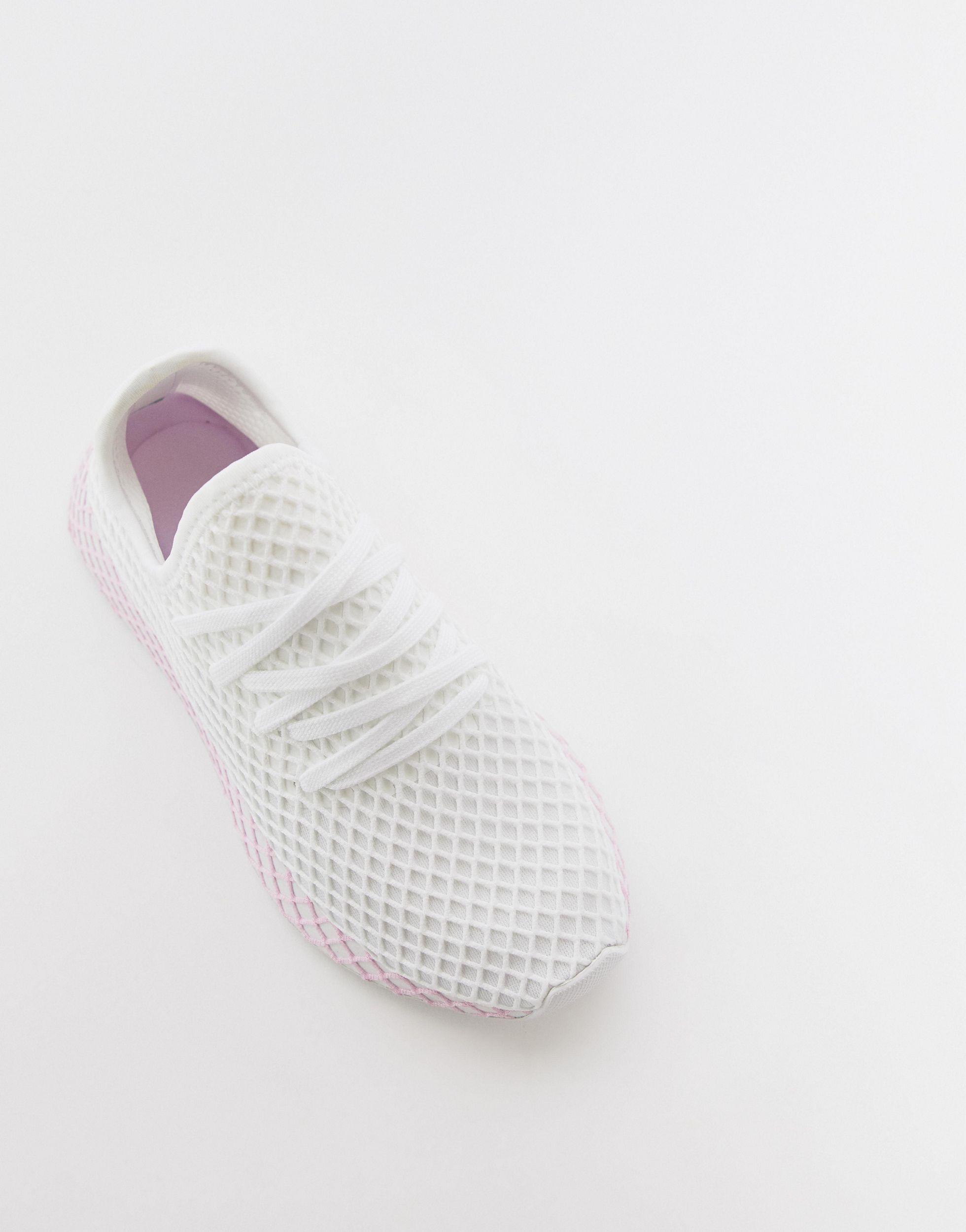 adidas Originals Deerupt Sneakers in White | Lyst