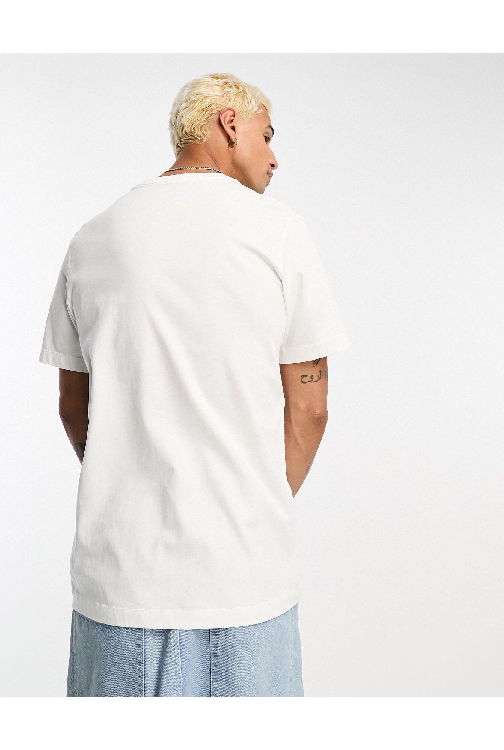 Nike Animal Print Box Logo T-shirt in White for Men | Lyst