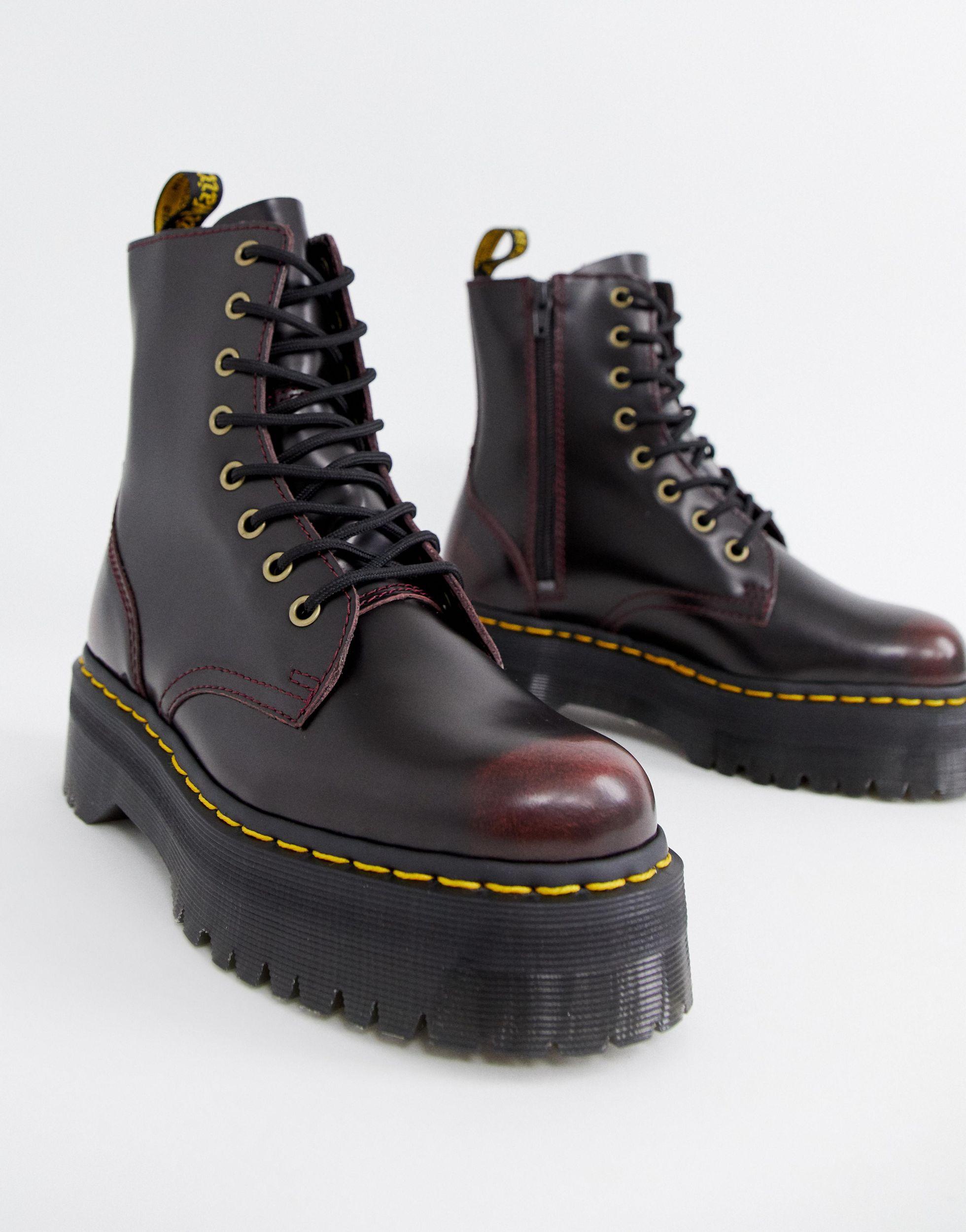 red jadon doc martens