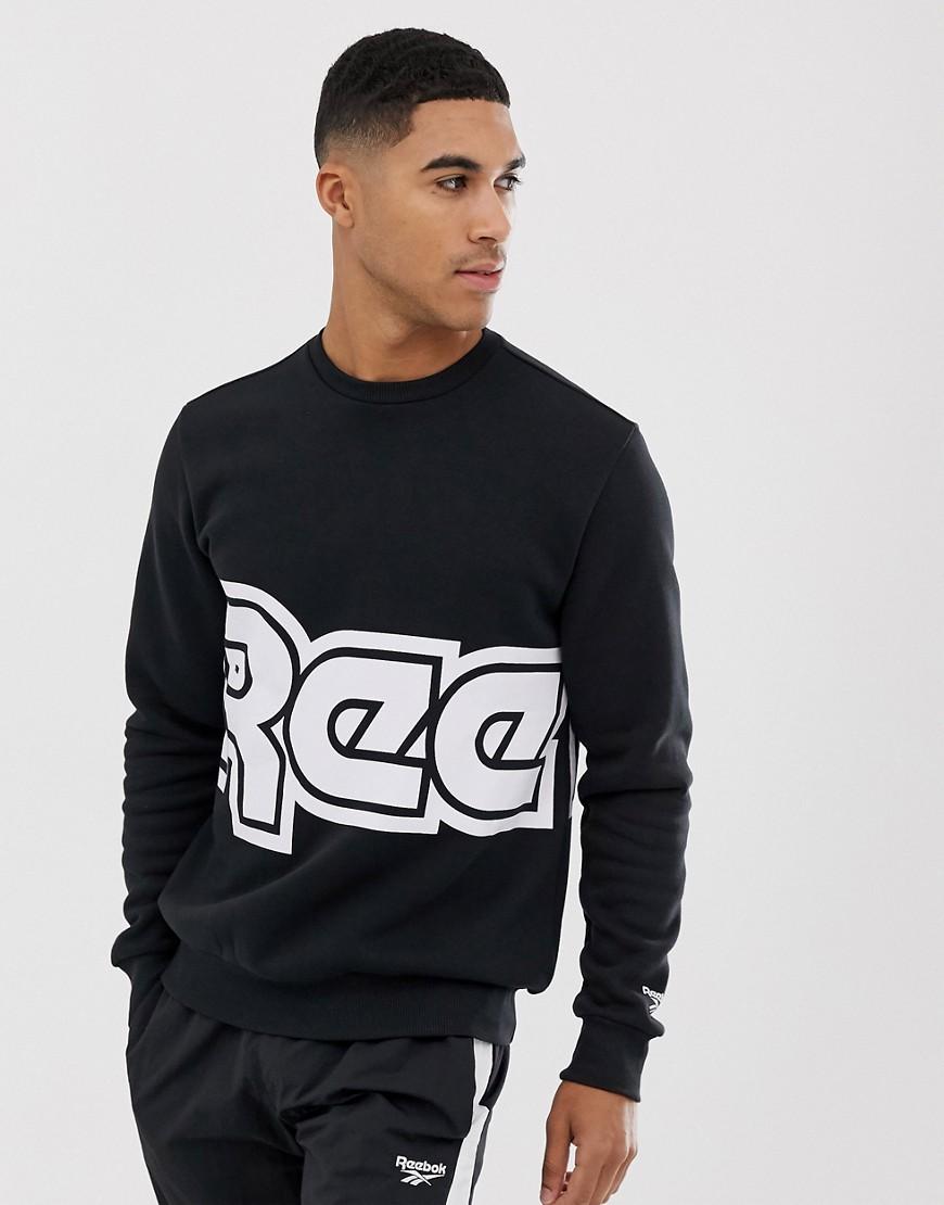 reebok black sweatshirt
