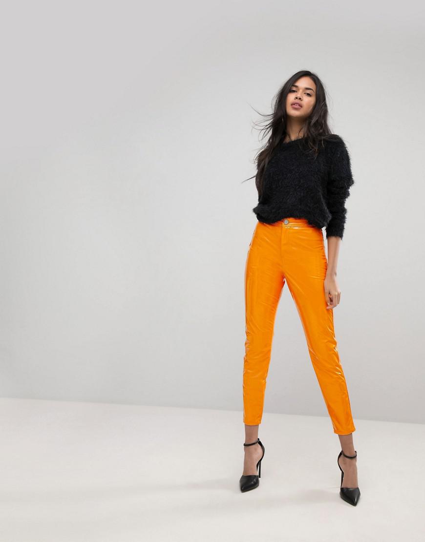 asos orange pants