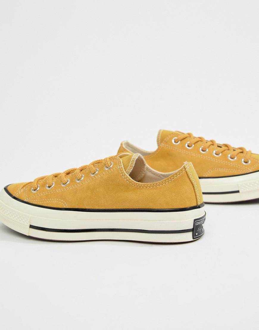yellow suede converse