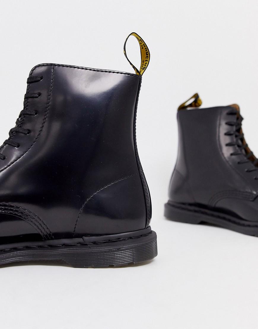 Dr. Martens Winchester Ii Polished Smooth Leather Lace Up Boots in Black  for Men | Lyst