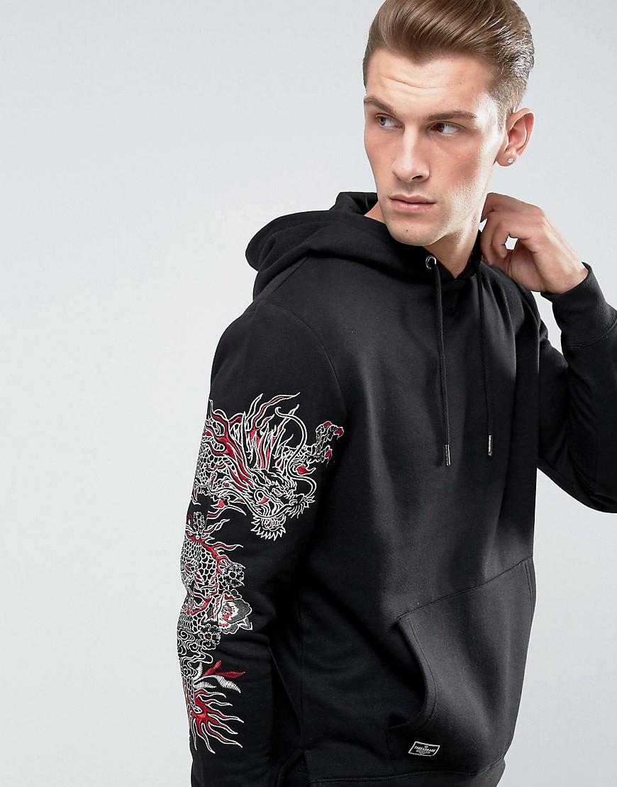 dragon sleeve hoodie