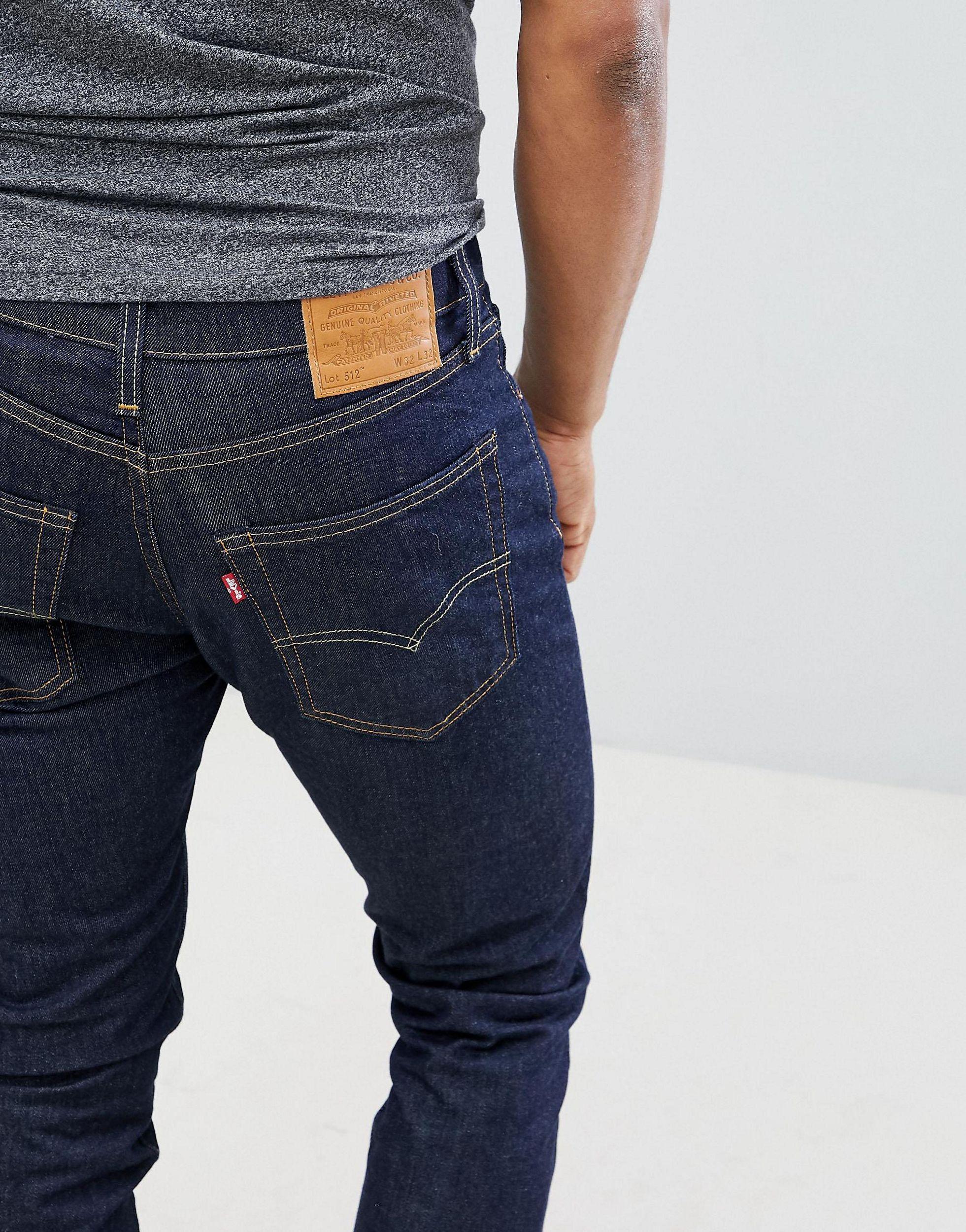 Levi's Denim Levi's 512 Slim Tapered Jeans Rock Cod in Blue for Men - Lyst
