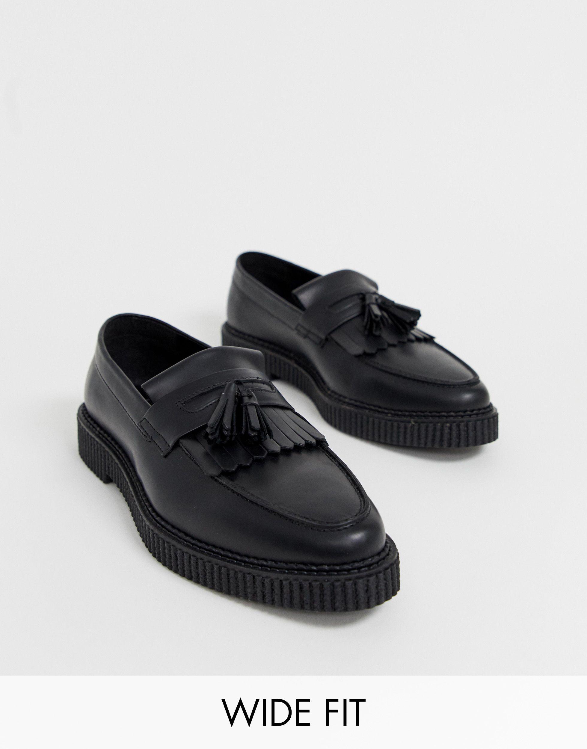 wide fit loafers